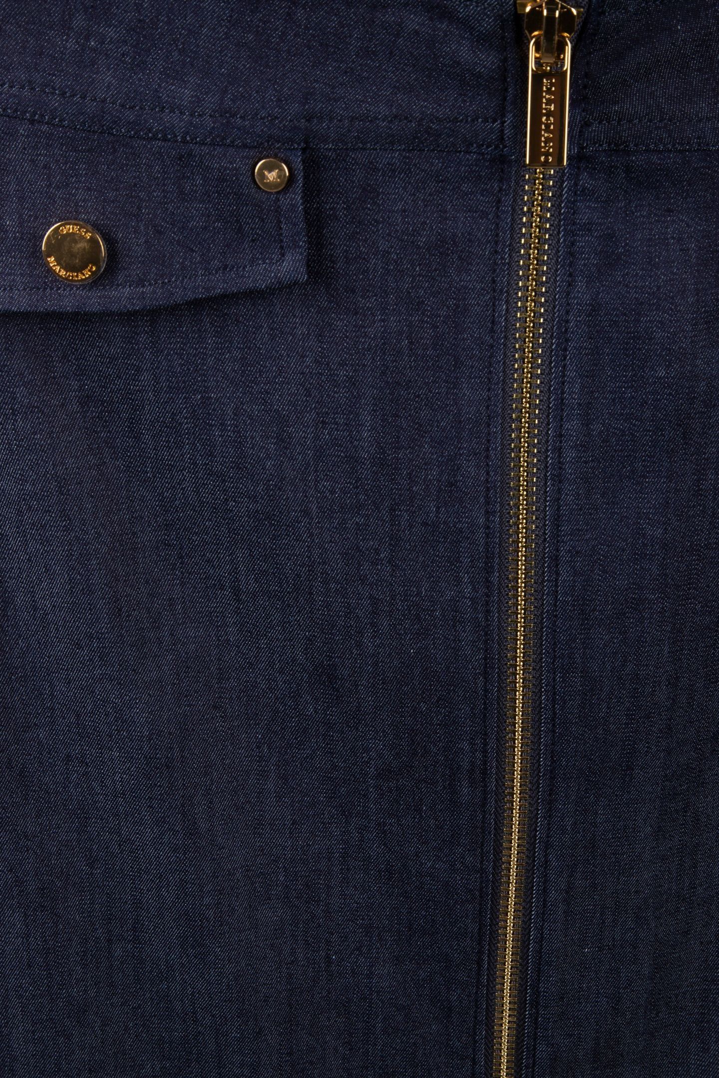 ZIPPED PENCIL MIDI S DARK WASH 4