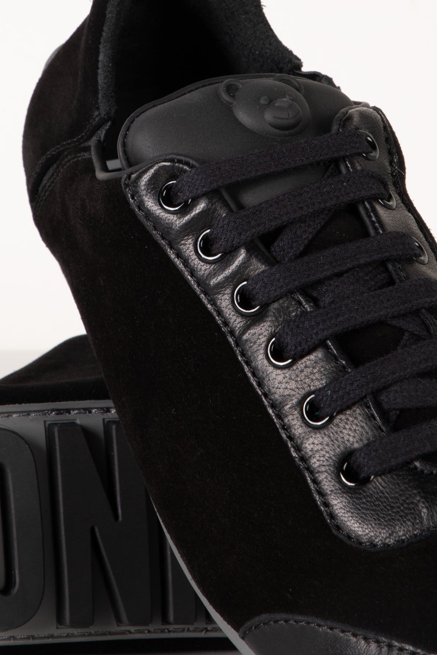 CALFSKIN SNEAKERS BLACK 4