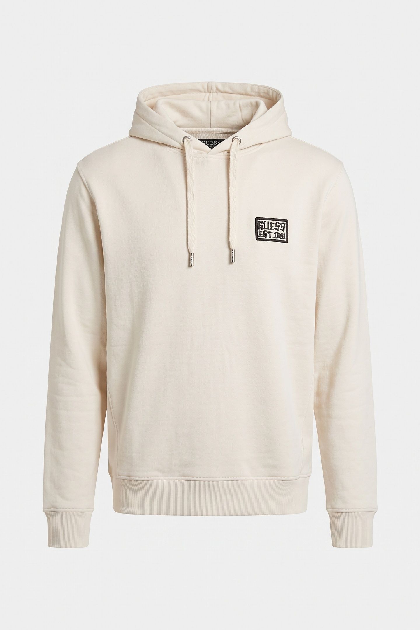 GUESS ECO HERON HOODIE SWEATSH BIRCH BARK 3