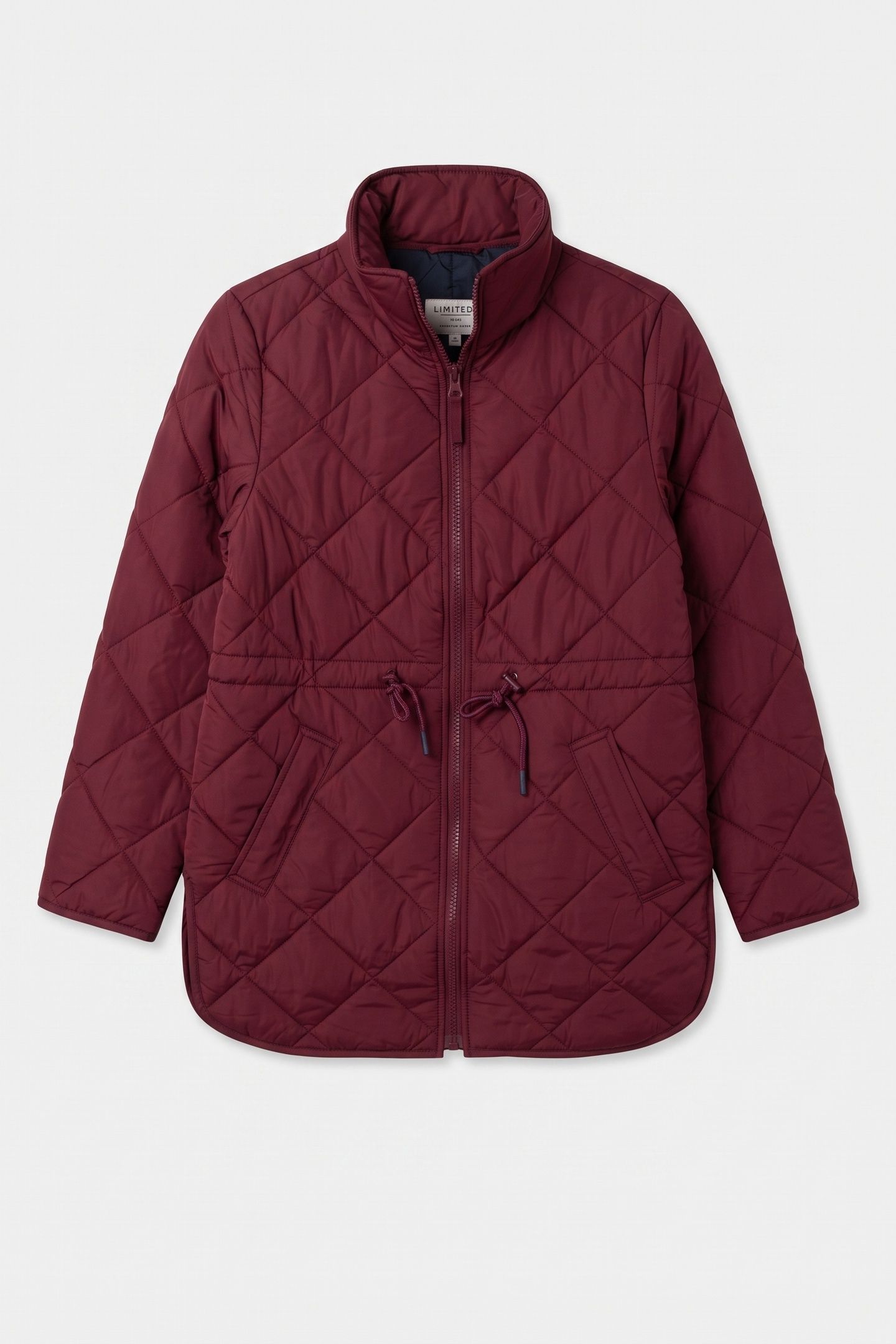 AMILIA QUILTED JACKET DARK PLUM 3