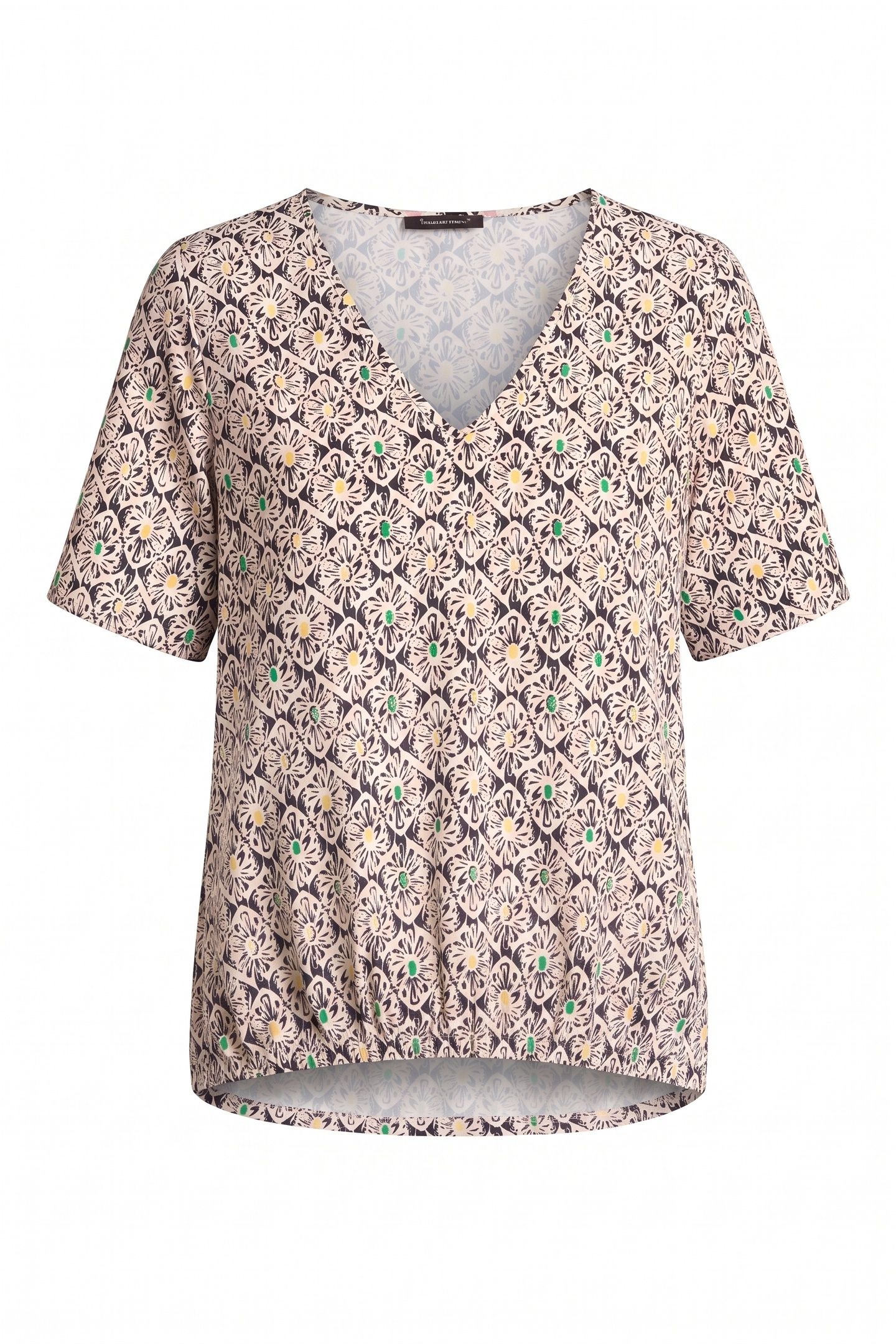 ALL OVER FLOWER PRINTED TOP MULTI COLOR 3