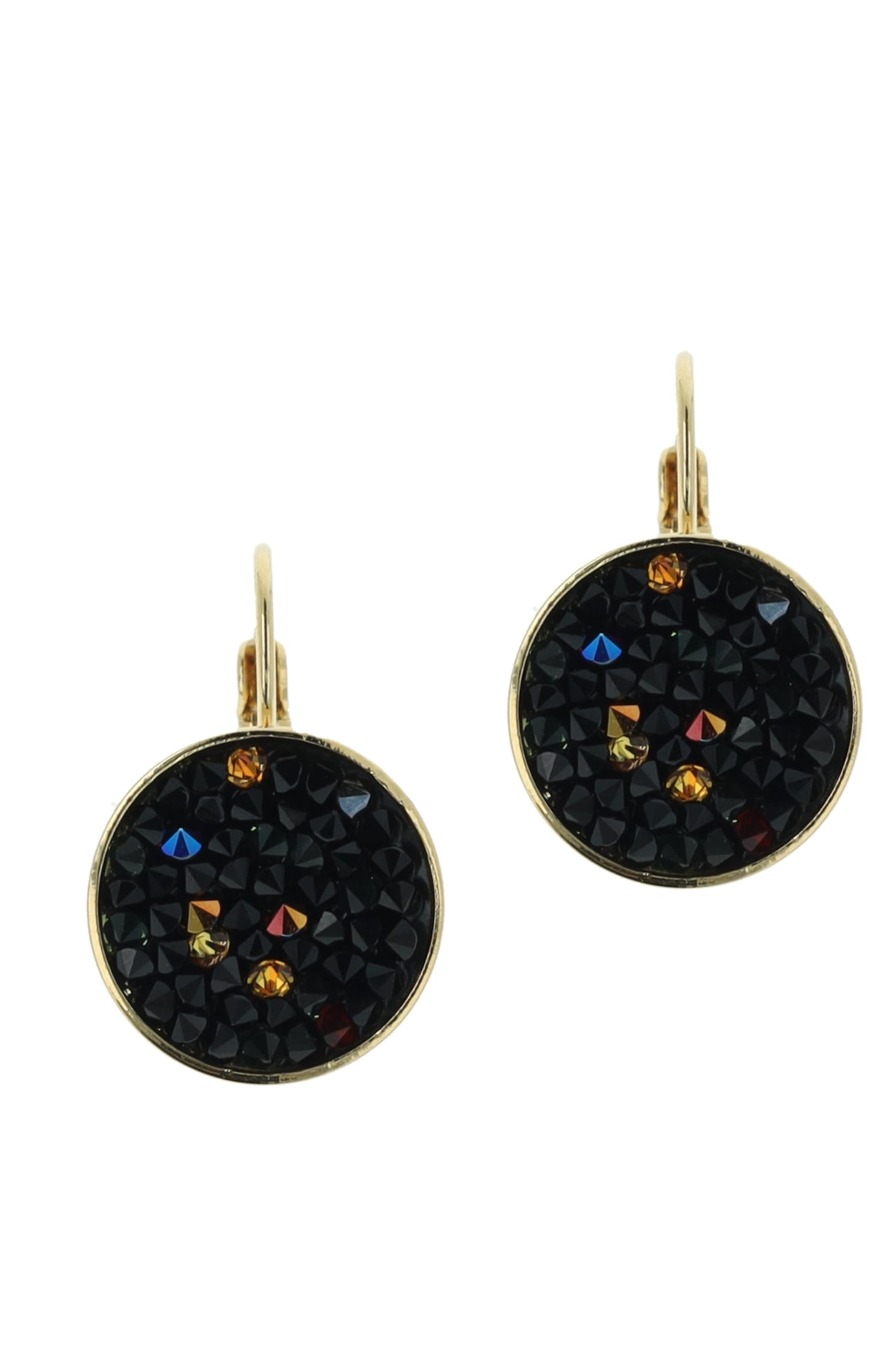 CLASSIC ROCKS EARRINGS SPARKLE BLACK 1