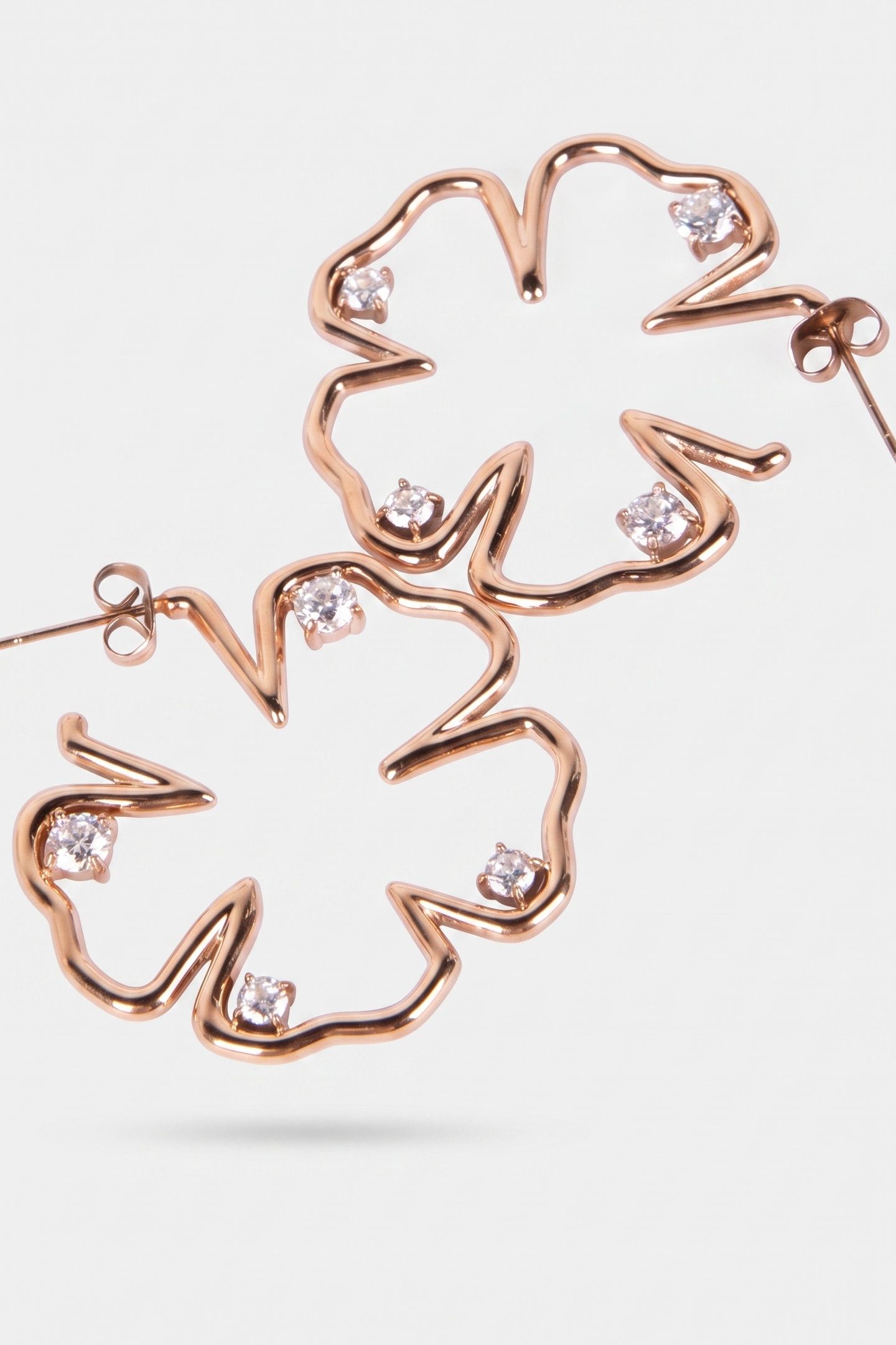 JEWELRY BOX HIBISCUS SET ROSEGOLD 8
