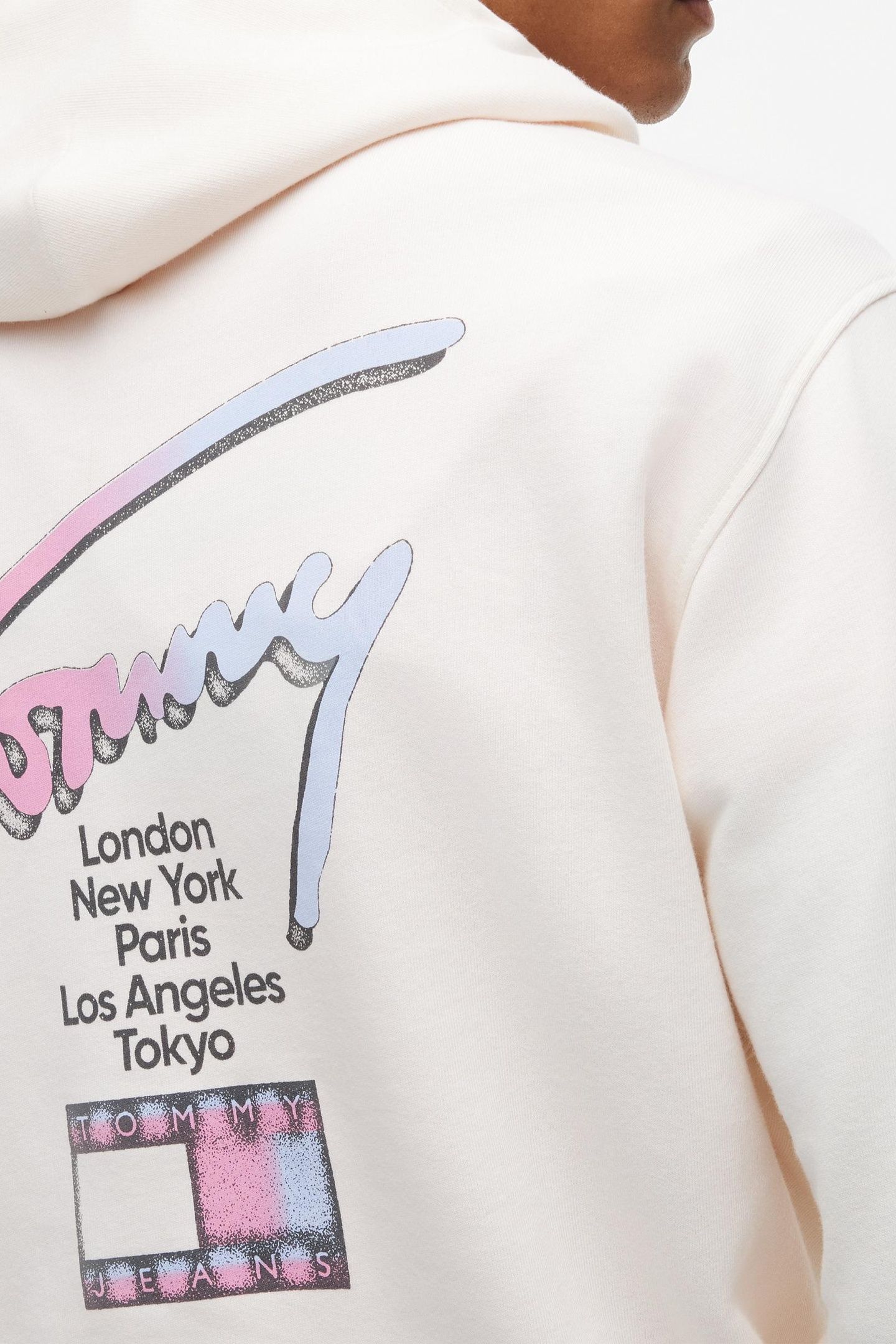 RELAXED SIGNATURE HOODIE ANCIENT WHITE 6
