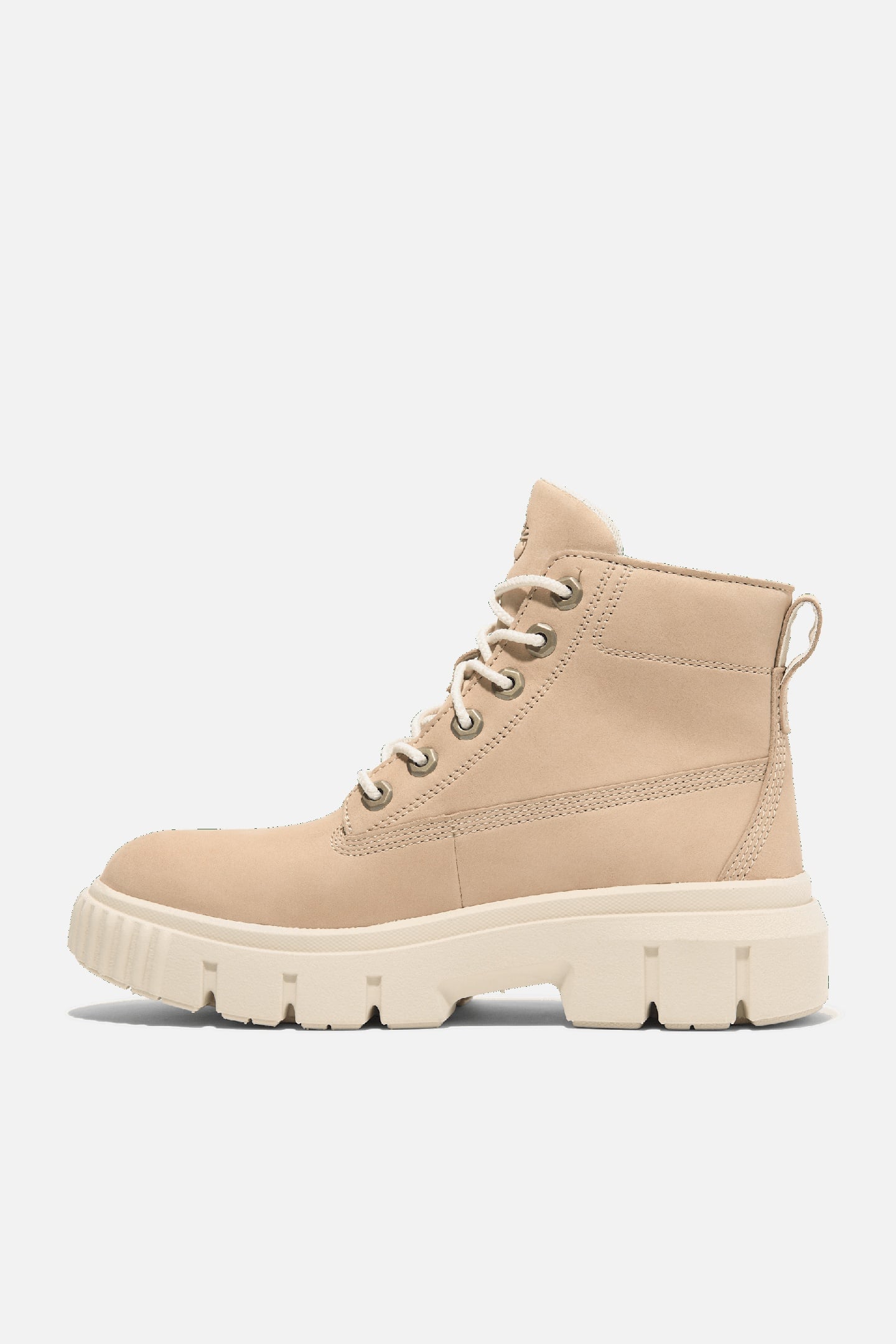 GREYFIELD MID LACE UP BOOT LIGHT BEIGE NUBUCK 2