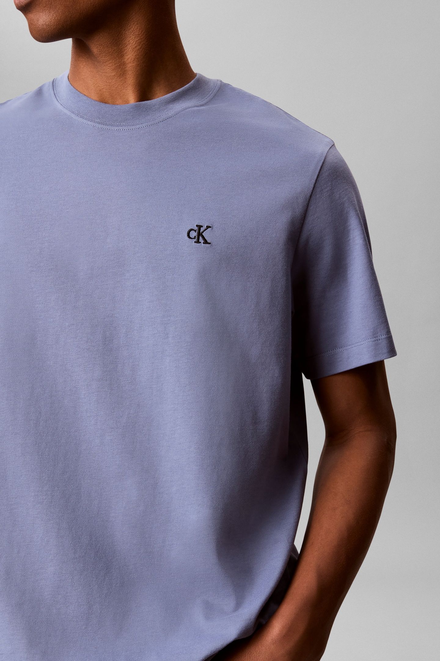 SS EASY MONOGRAM TEE DUSTY SAILOR BLUE 5