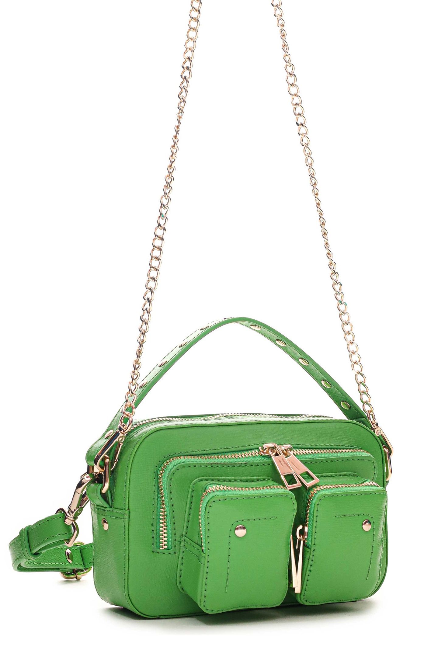 HELENA FLORENCE BRIGHT GREEN W. GOLD 3