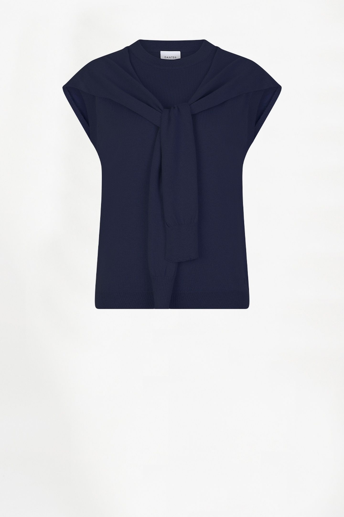 FRAYA DOUBLE LAYERED SWEAT MOONLIT BLUE 4