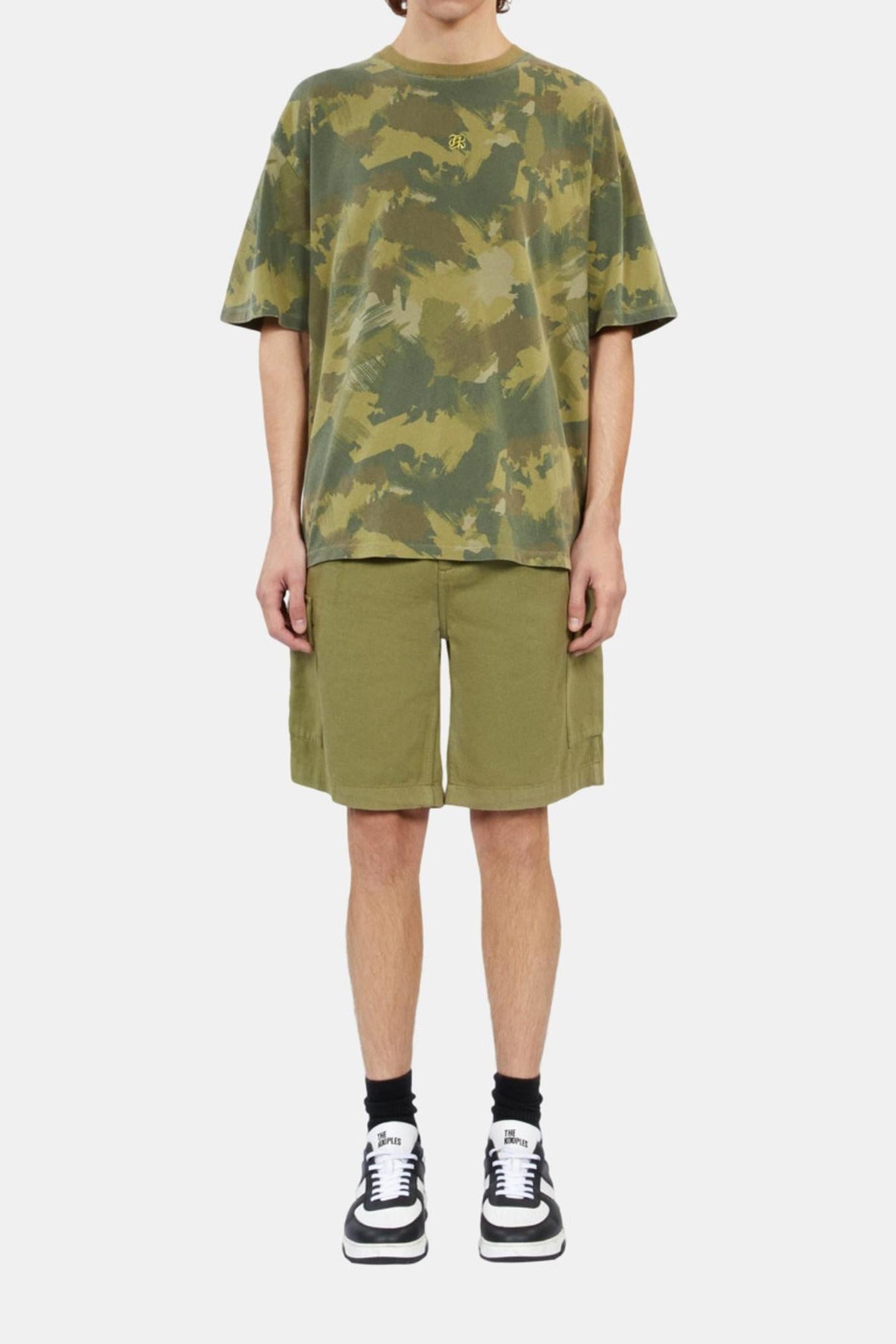 SHORT-SLEEVED T-SHIRT WITH CAMO PRINT CAMOUFLAGE 3