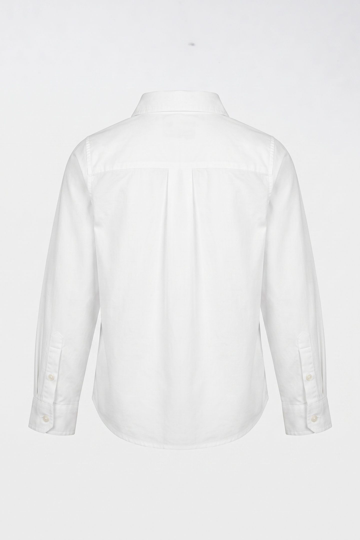 GIRLS REGULAR TAILORED SHIRT LONG SLEEVE BRIGHT WHITE 3