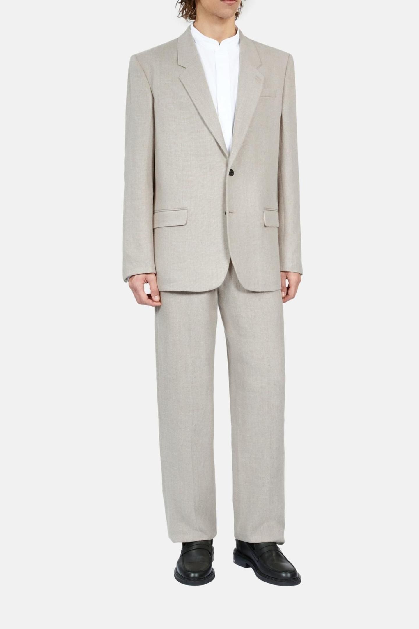 LARGE SUIT VESTS BEIGE 3