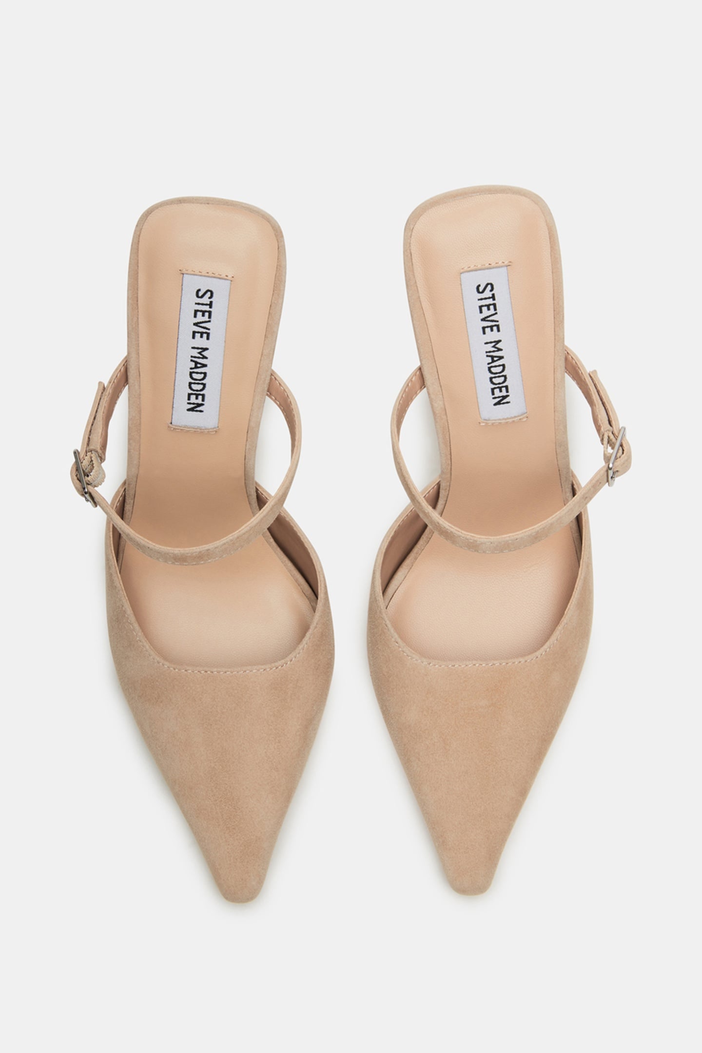 BRECKI MULES TAUPE SUEDE 4