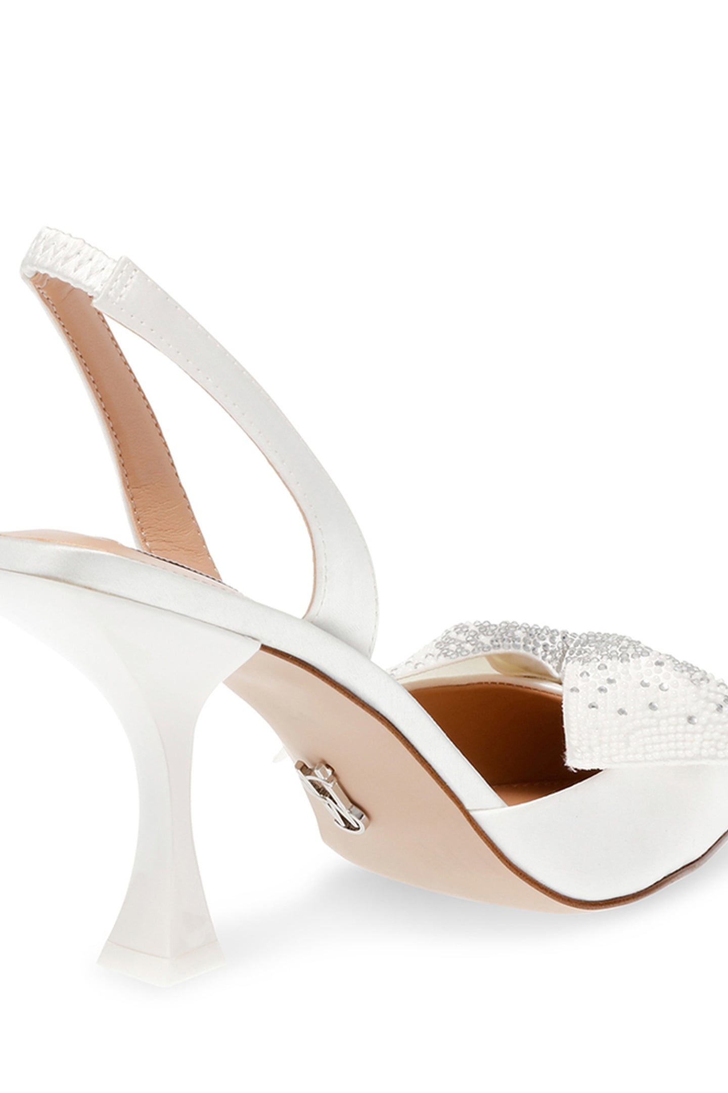NITEOWL-P SANDALS IVORY SATIN 3