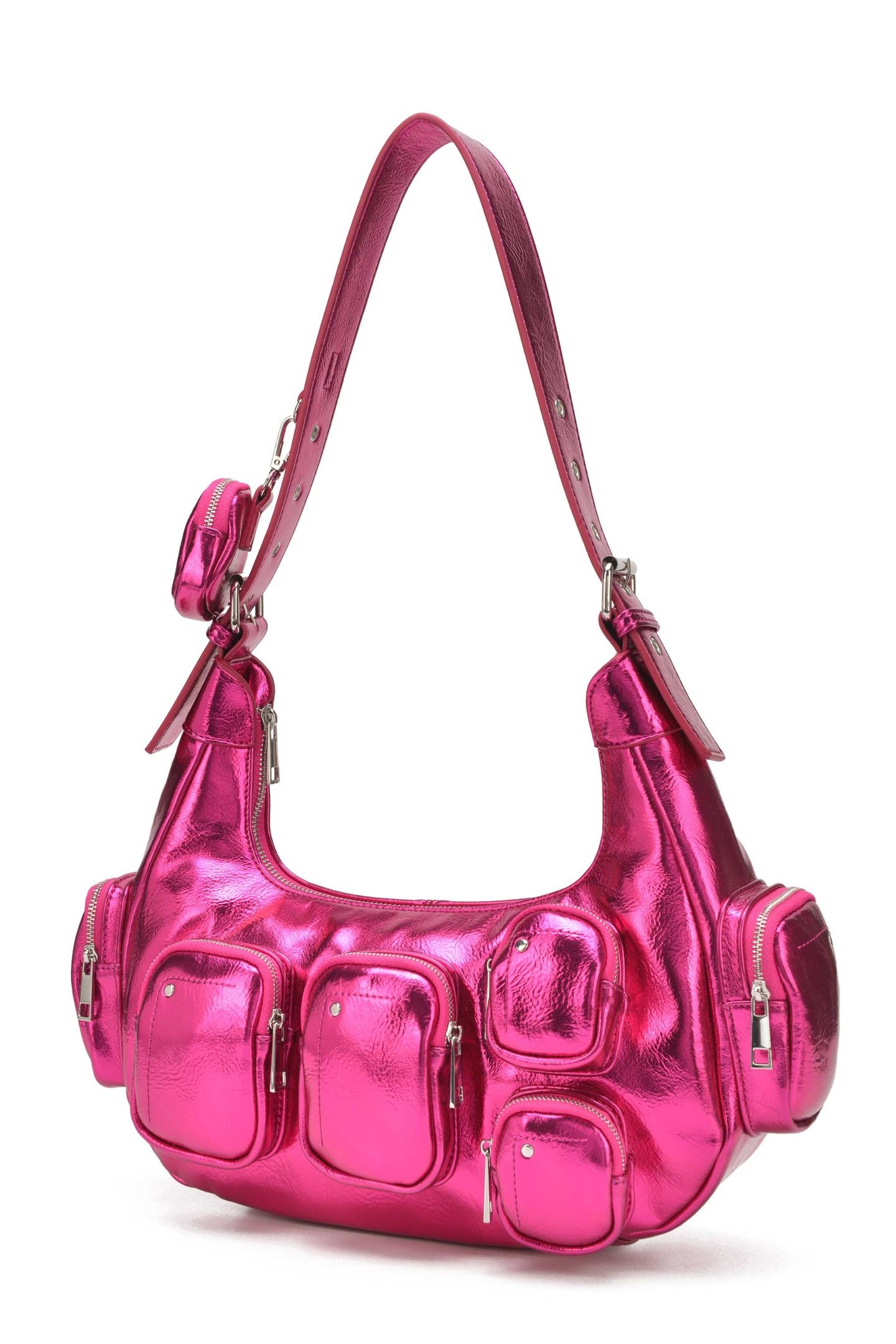 SALLY POCKET RECYCLED COOL PINK 4