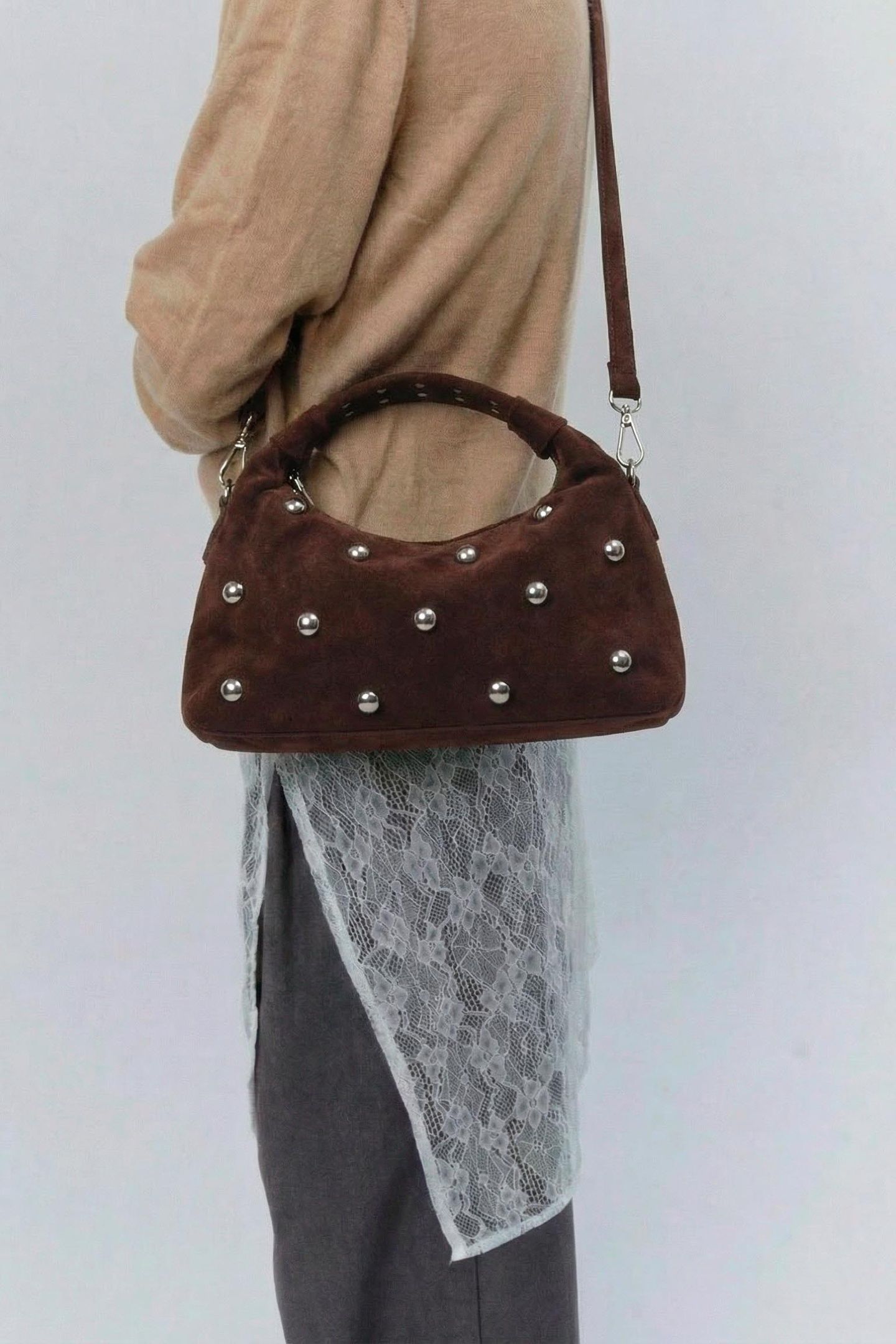 DANDY RIVET SUEDE CHOCOLATE 2