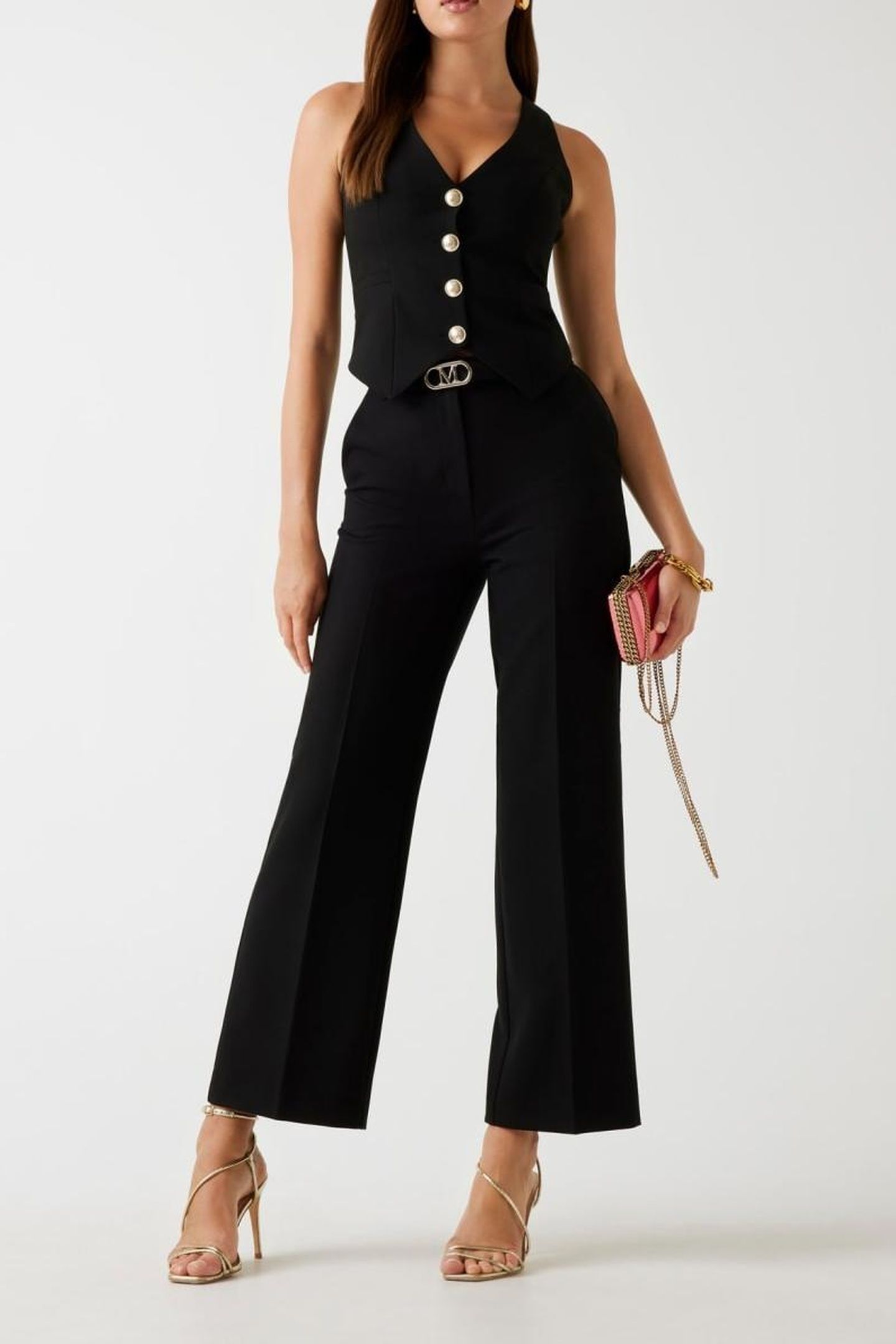 CELIA VEST JET BLACK A996 1