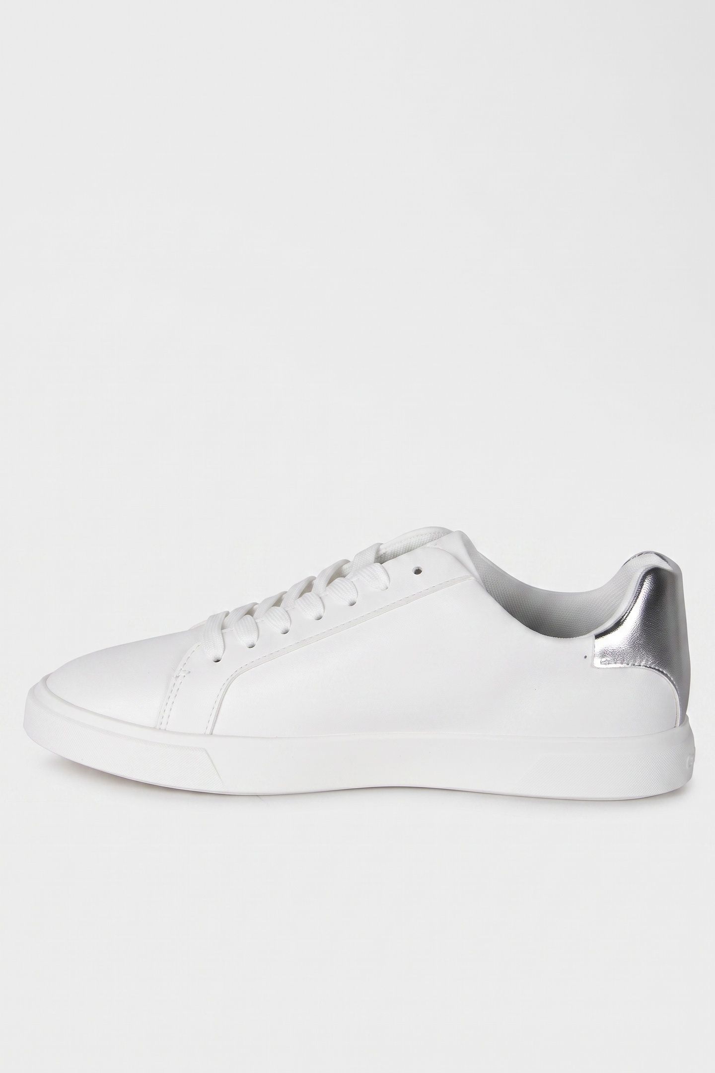 LOW PRO CUPS LACEUP SNEAKERS BRIGHT WHITE/SILVER 4