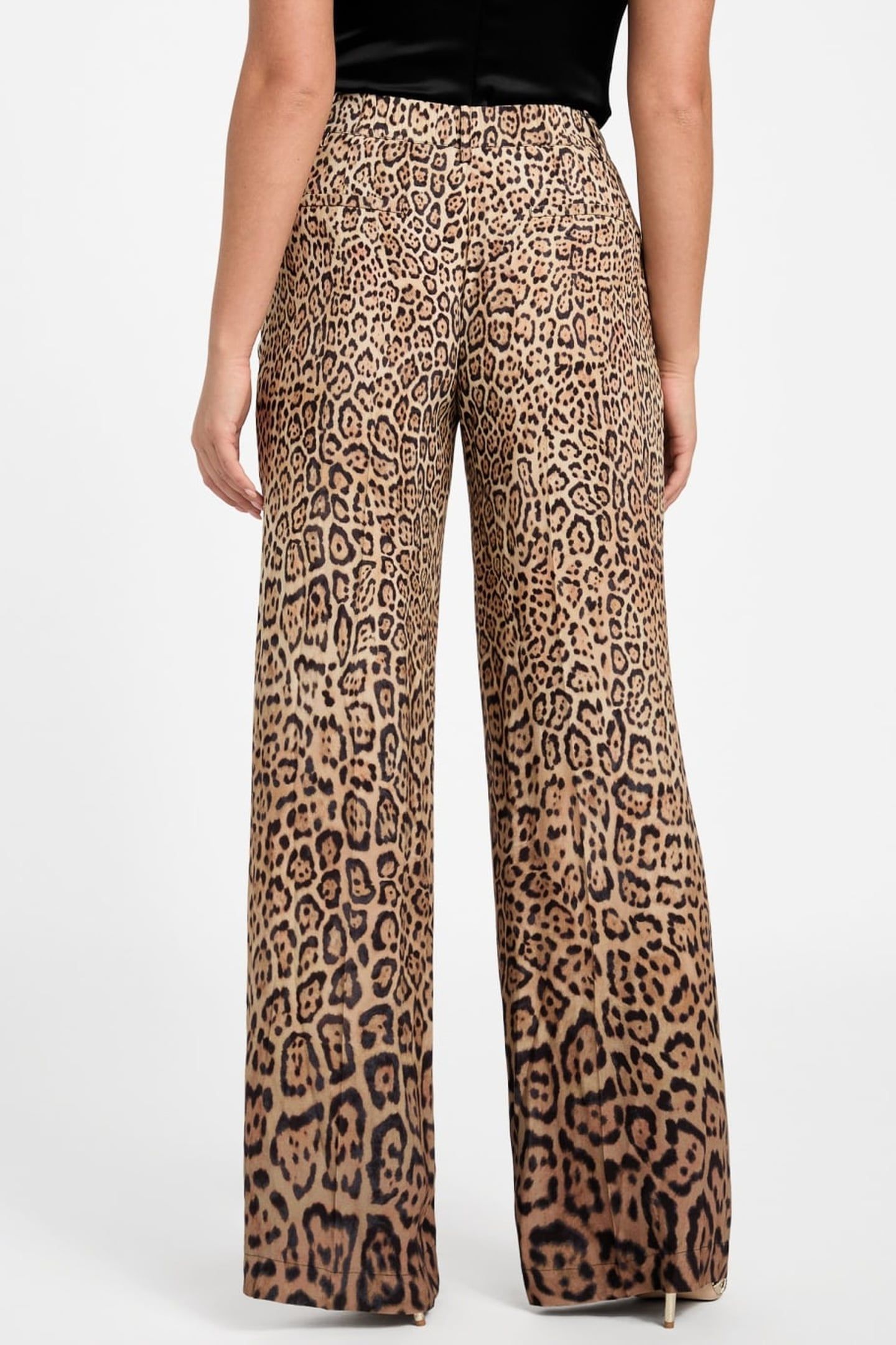 AMY WIDE LEG SOLID P CHARMING LEOPARD DEG 3