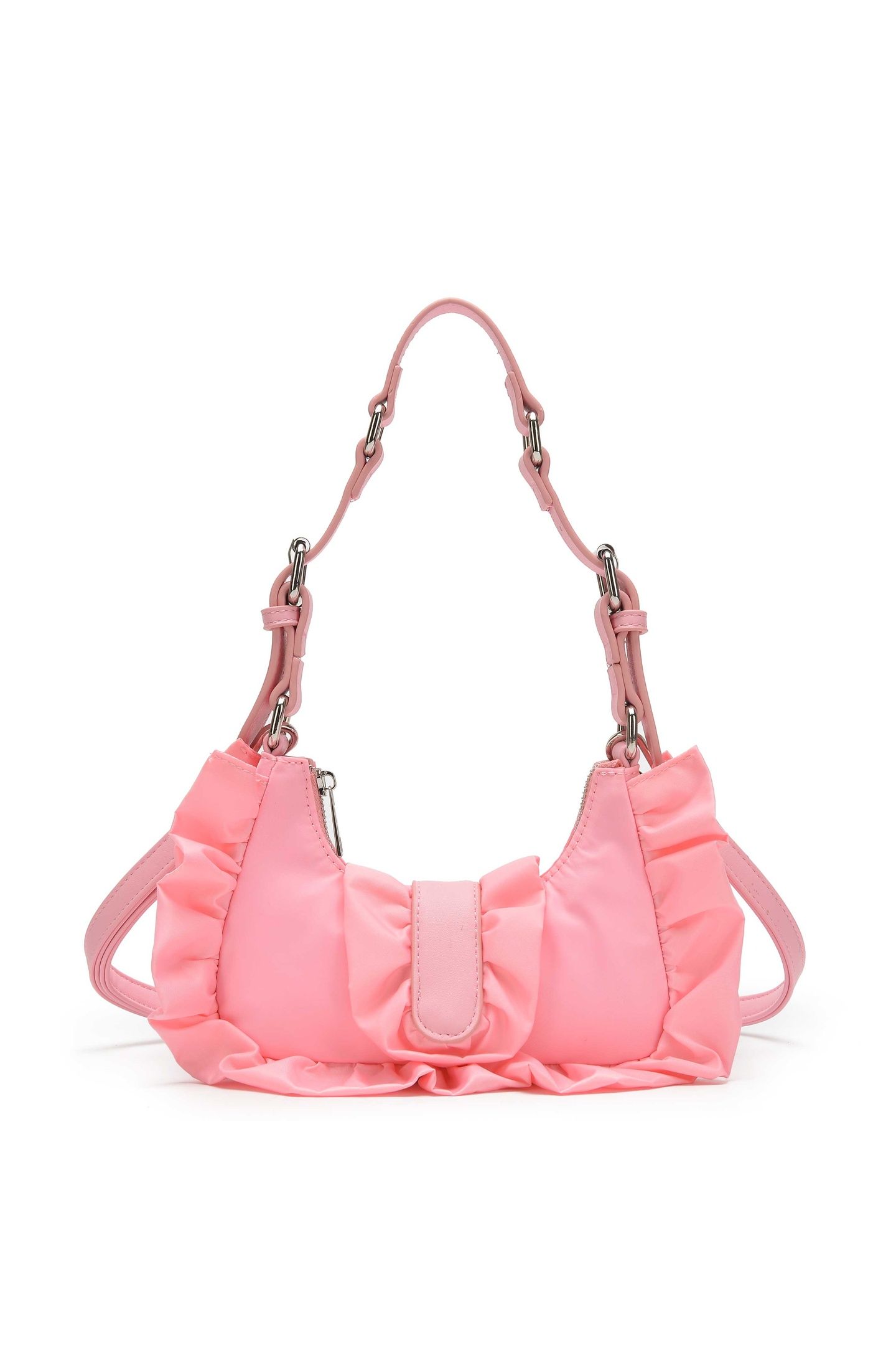 PALMA RUFFLE RECYCLED NYLON LIGHT PINK 1