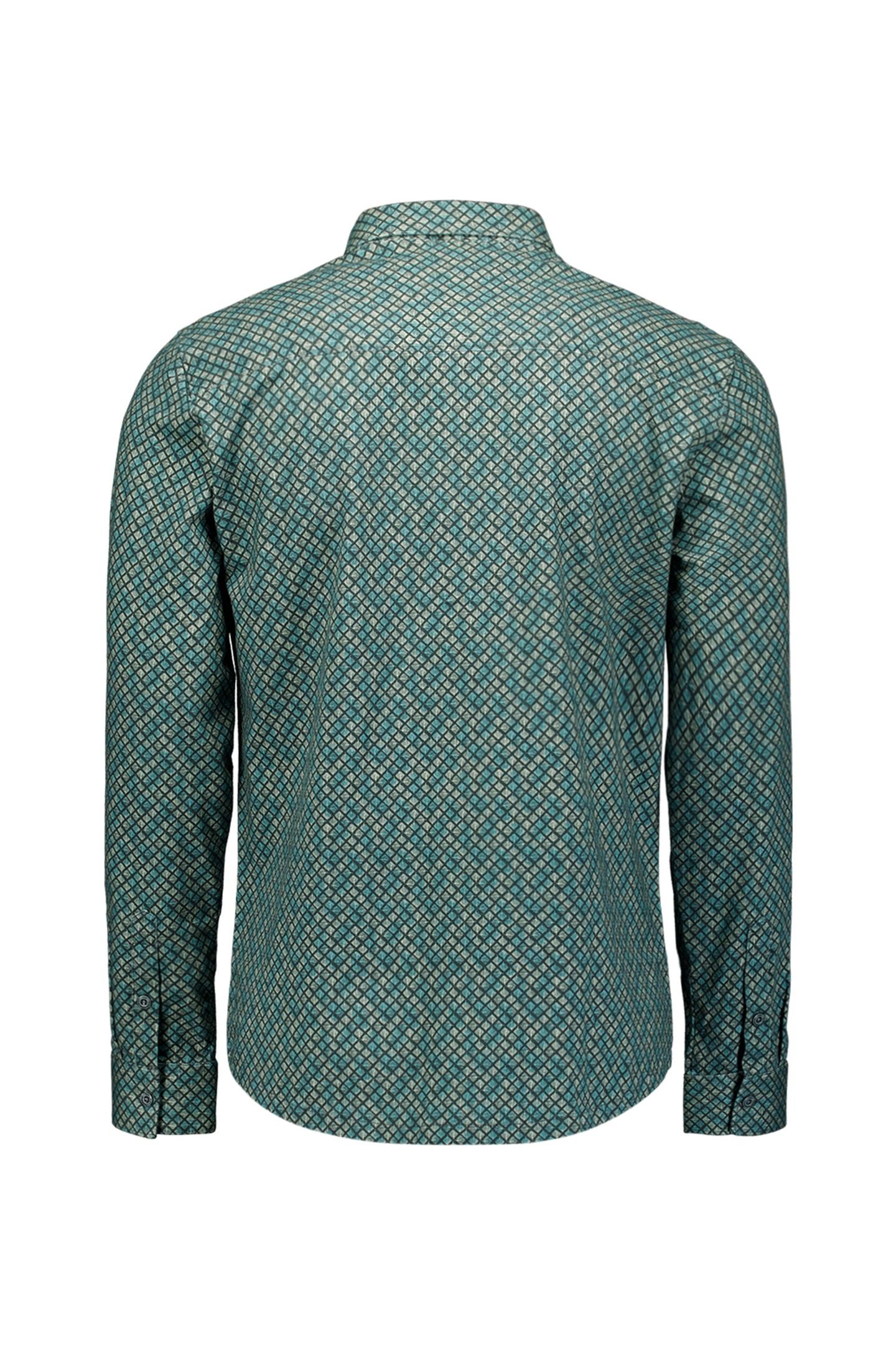 SHIRT JERSEY ALLOVER PRINTED DARK STEEL 5