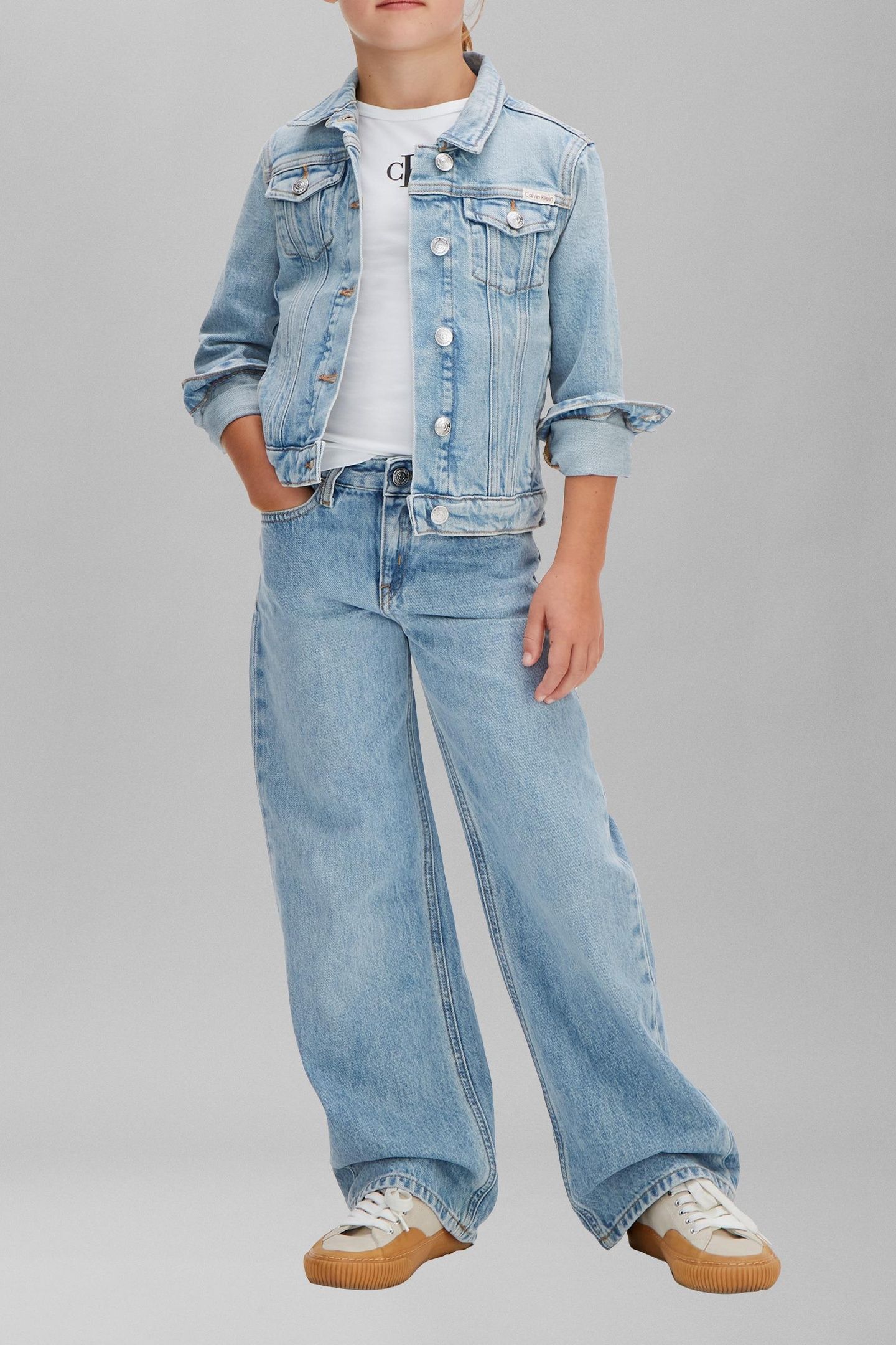 GIRLS WIDE LEG JEAN DANTE WASH 3