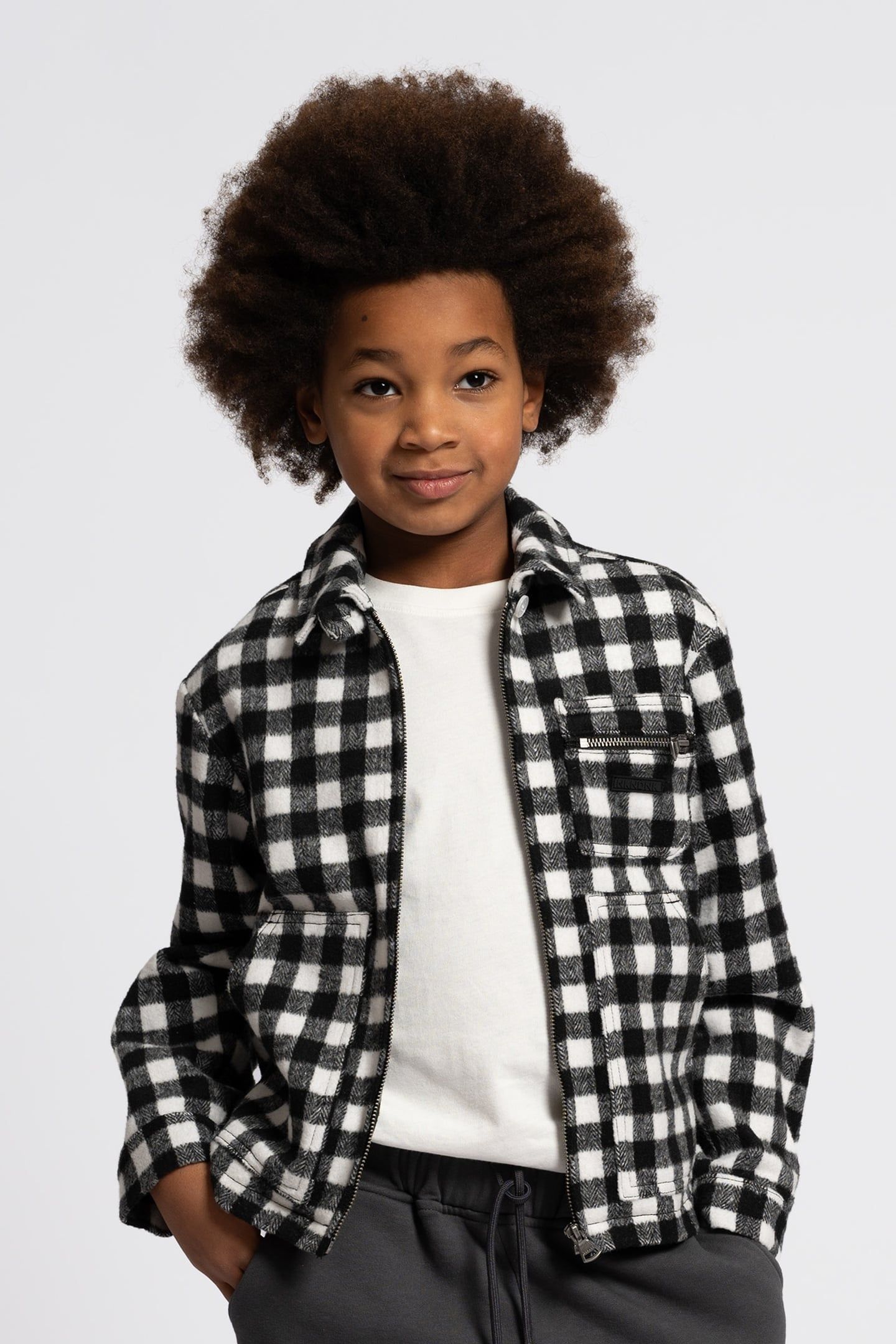 URBAN OVERSHIRT OFF WHITE/BLACK 1