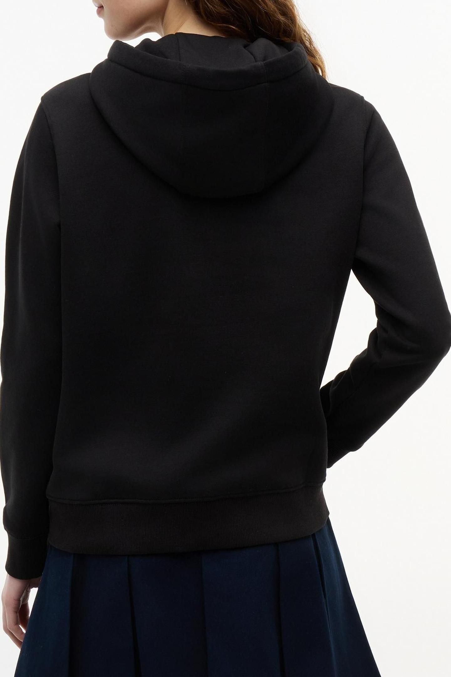 REGULAR US LINEAR HOODIE BLACK 3