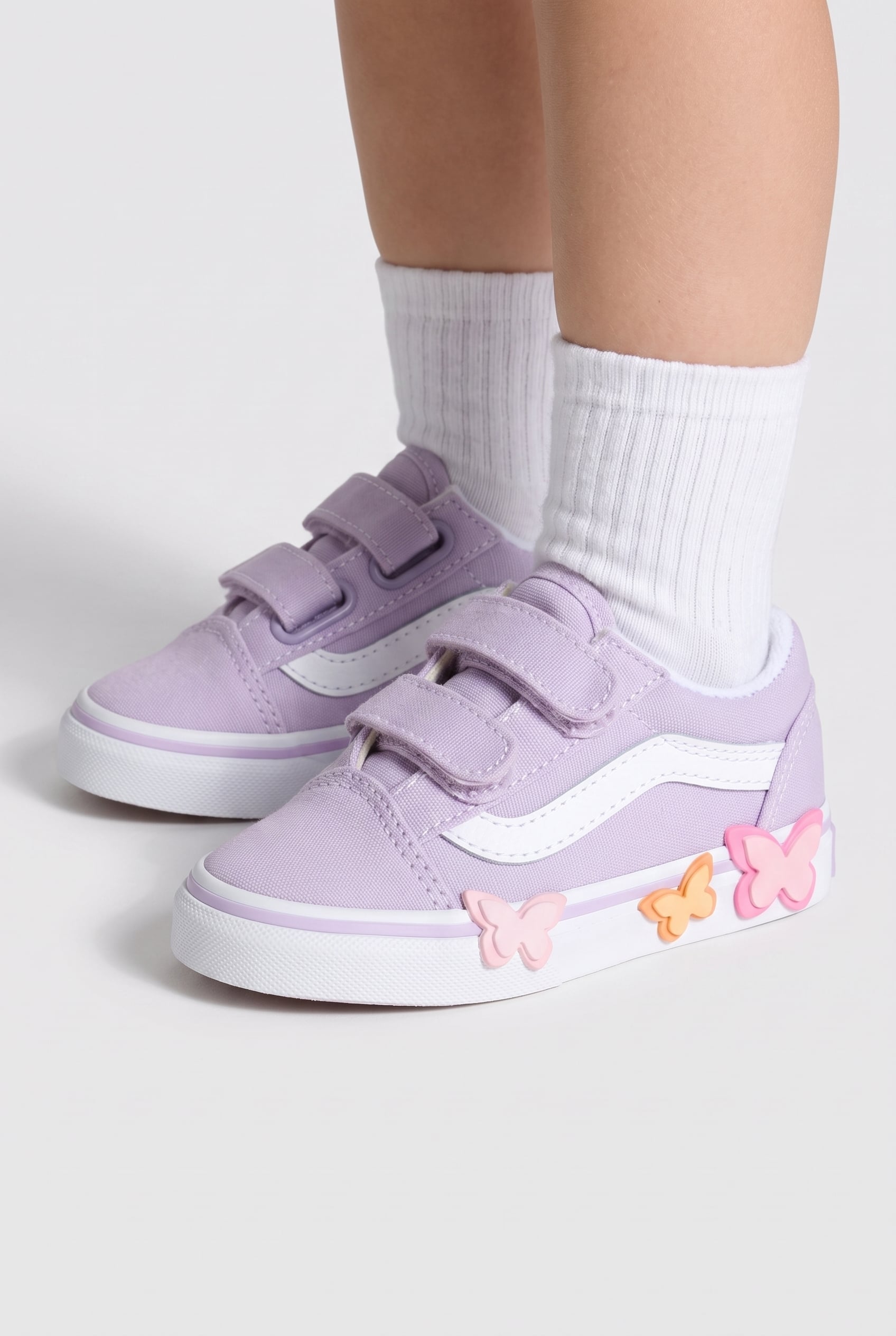 TODDLER OLD SKOOL V BUTTERFLY PURPLE 3