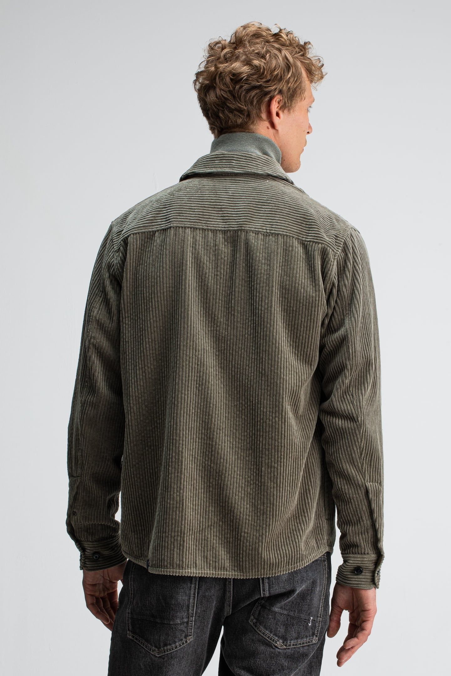 COLBY CORD OVERSHIRT MOCHA BROWN 2