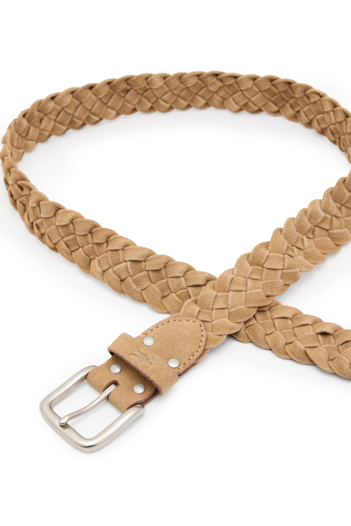 DUSTIN WOVEN BELT TAN 3