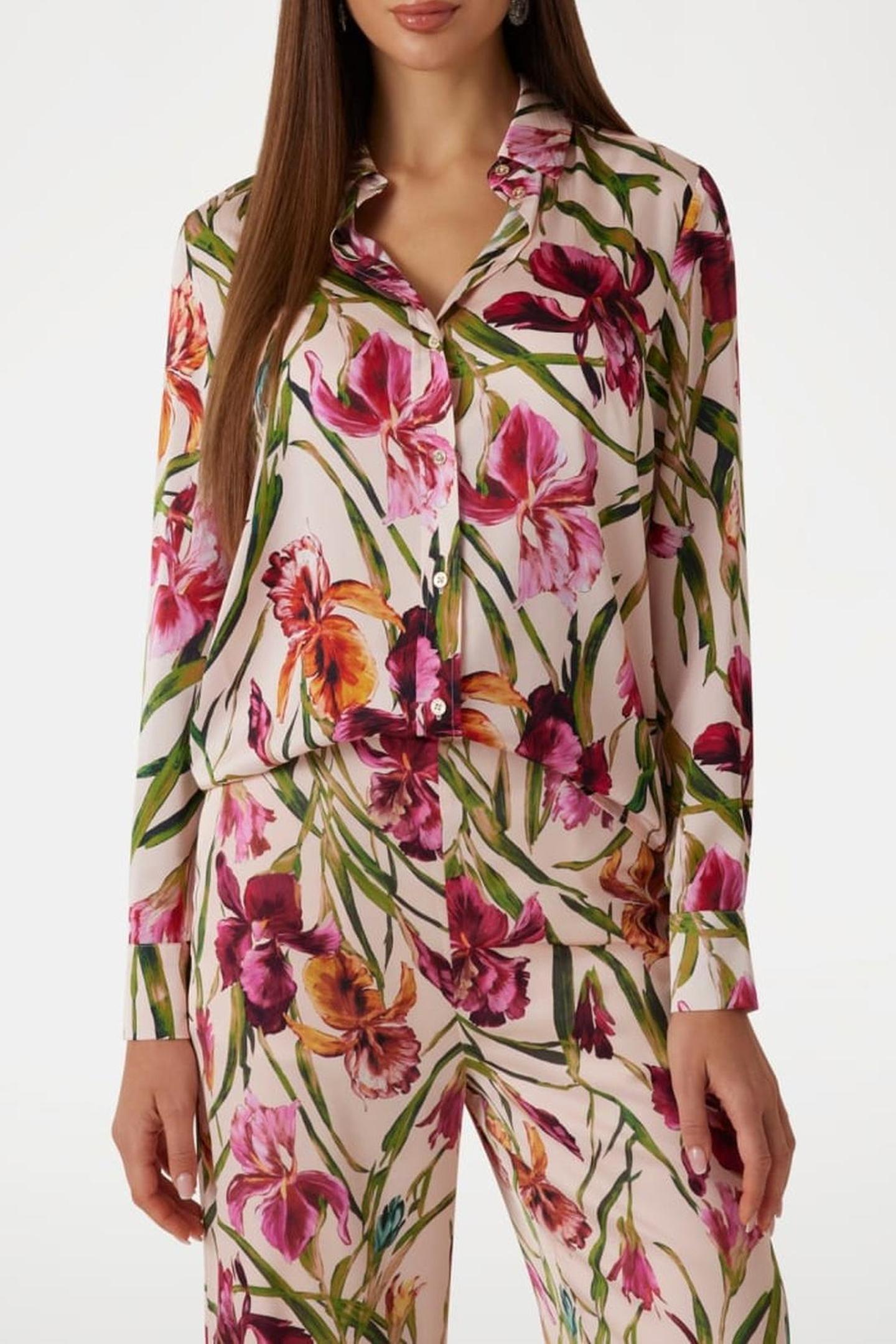 MELISSA SHIRT IRIS MOON BLUSH BREE 4