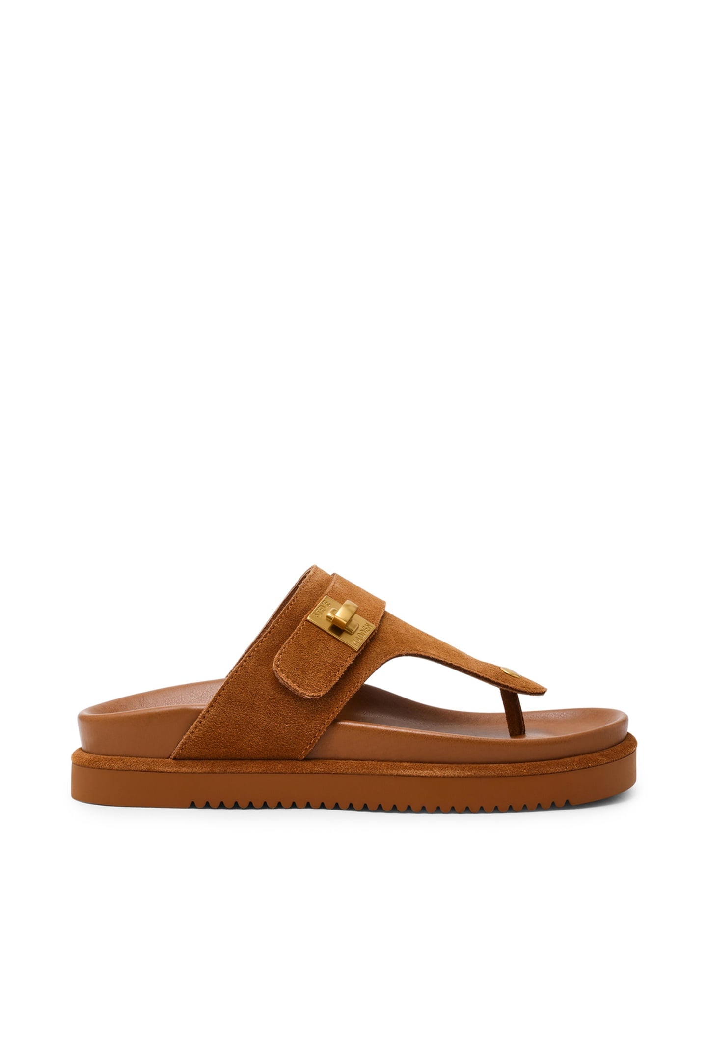 TUNED-IN SANDALS CHESTNUT SUEDE 1