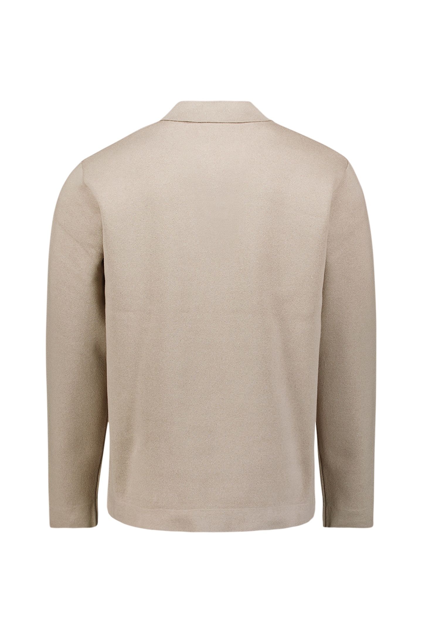 PULLOVER OPEN POLO COLLAR RELIEF CLAY 6