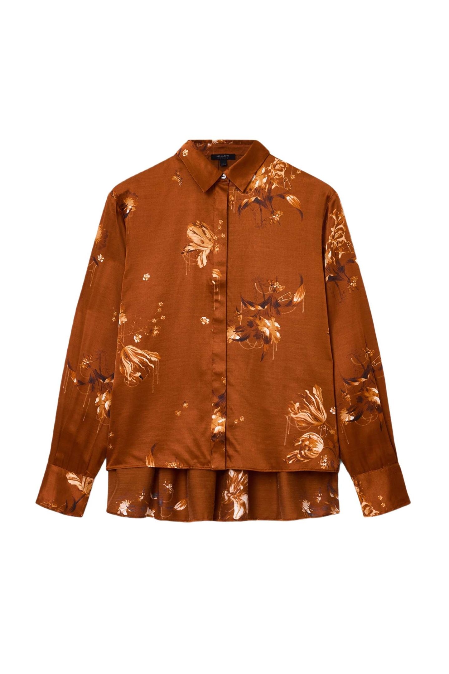 VENNA SHIRT ANIA RUST BROWN 6