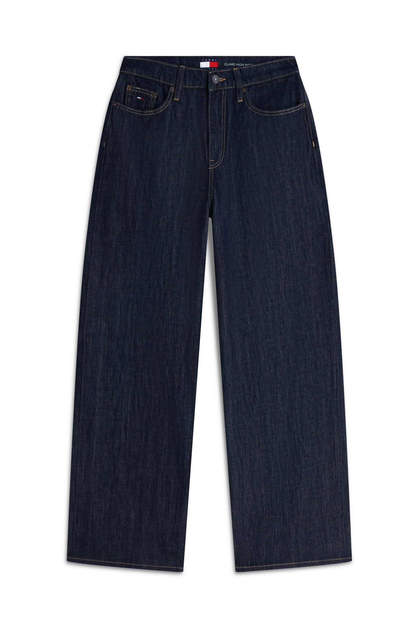 CLAIRE HIGH RISE WIDE DENIM DARK 4