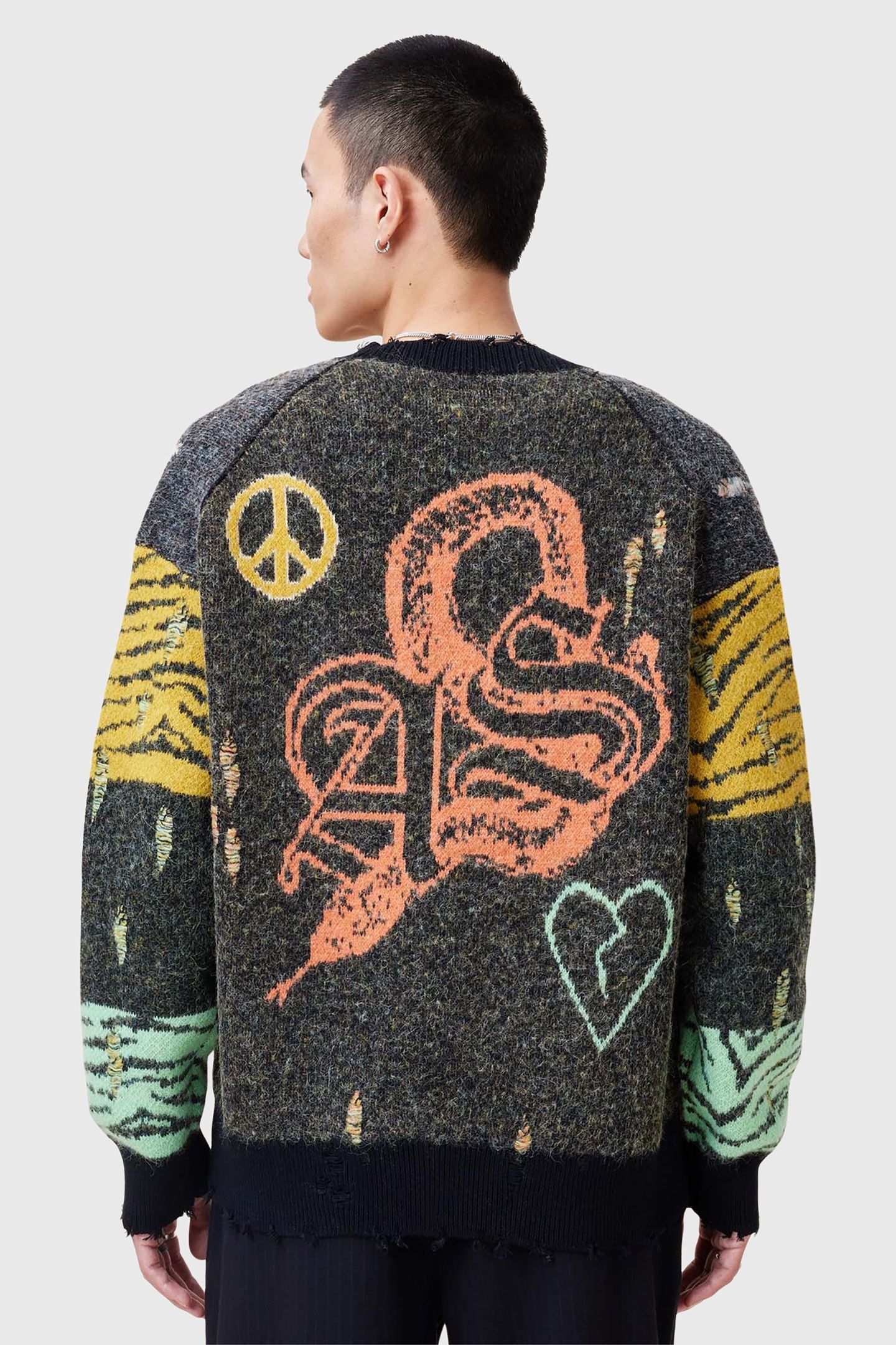AKKI CARDIGAN CHARCOAL GREY 5
