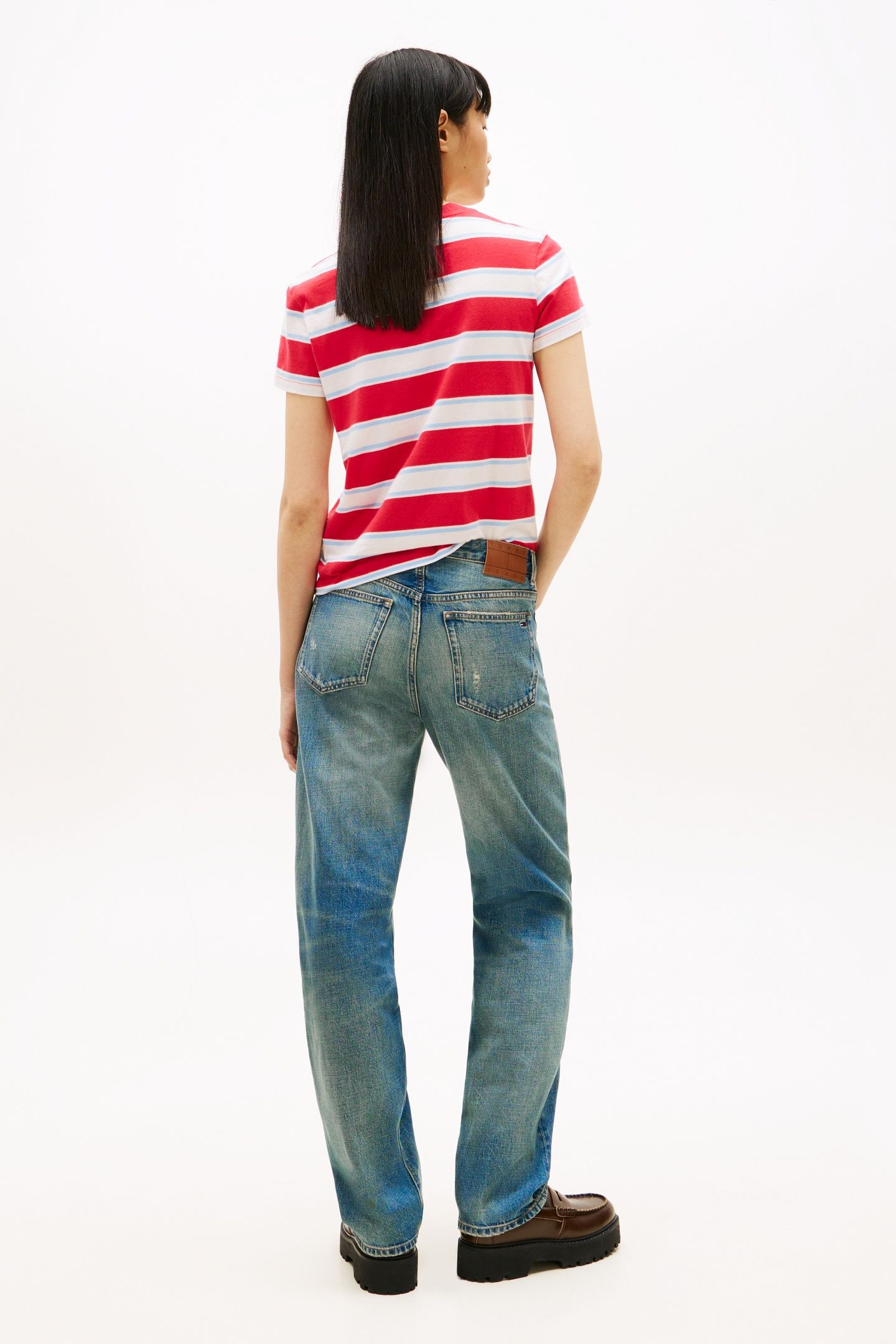 KIRA SLIM STRAIGHT DENIM MEDIUM 2
