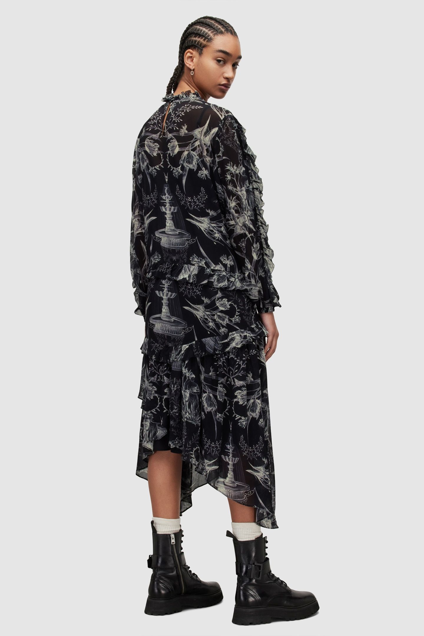 TESSA AURELIA DRESS BLACK 3