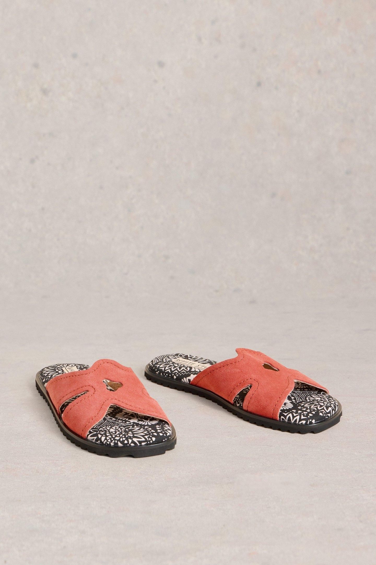 FLORAL FLIP FLOP SANDAL LGT ORANGE 4