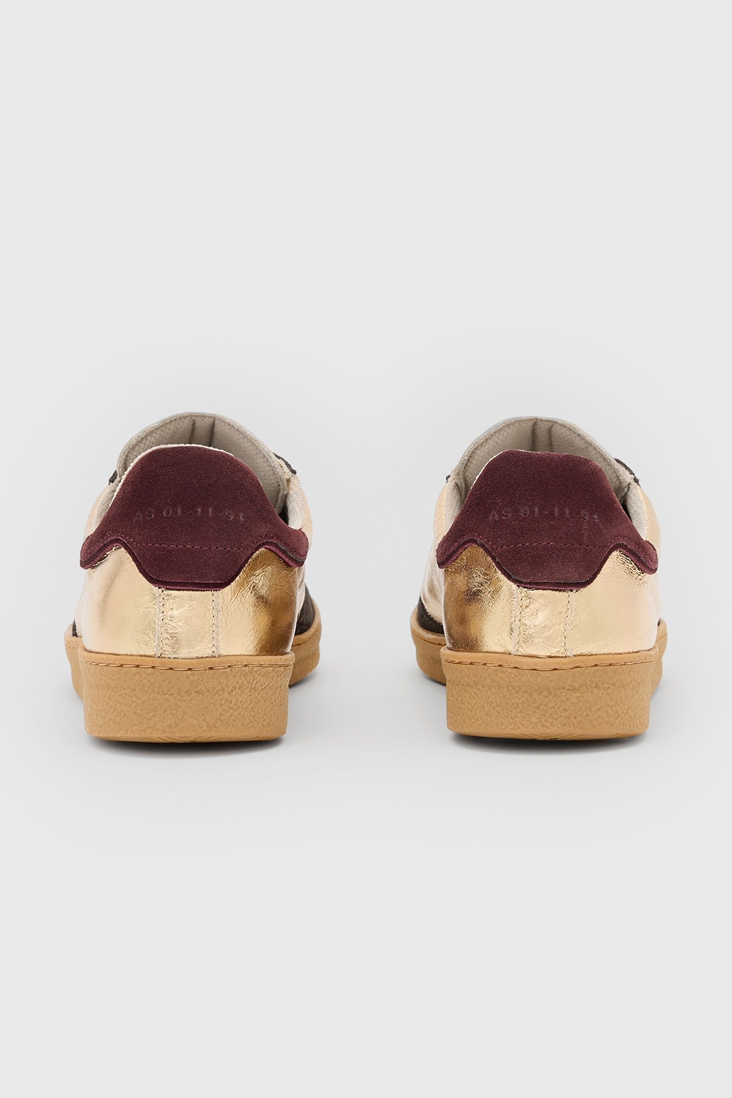 THELMA MET SNEAKER GOLD/BROWN 3
