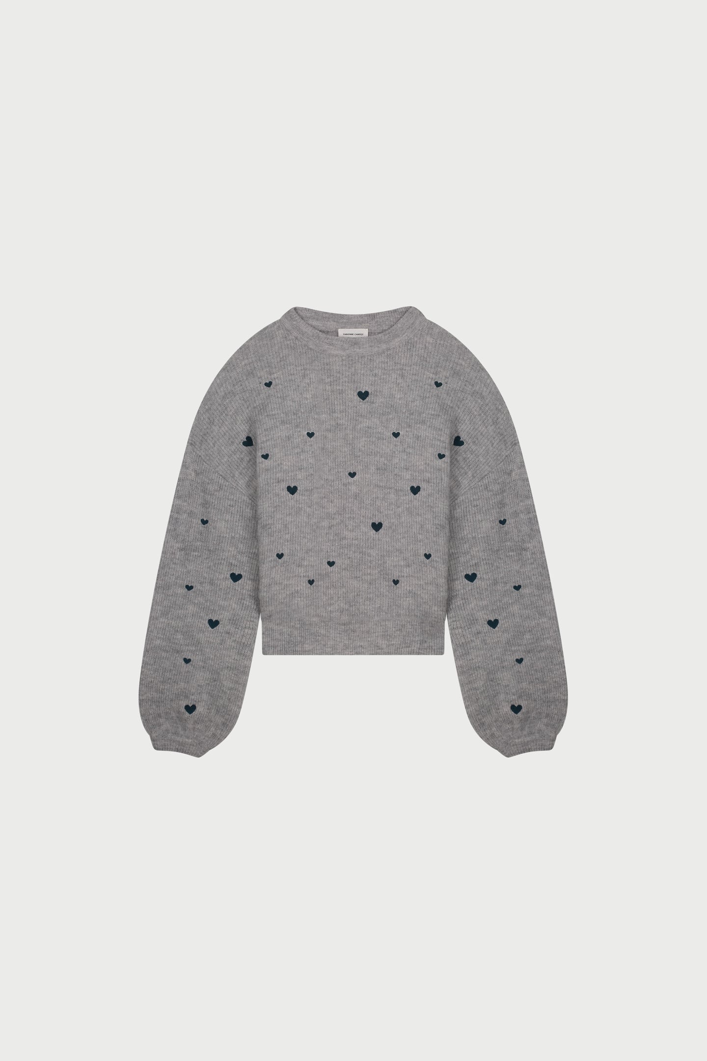 LIDIA PULLOVER GREY MELANGE 4
