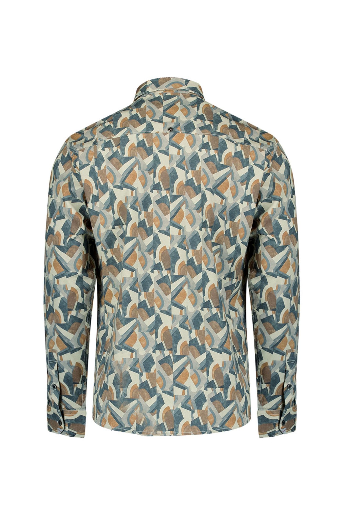 SHIRT STRETCH ALLOVER PRINTED NIGHT 5