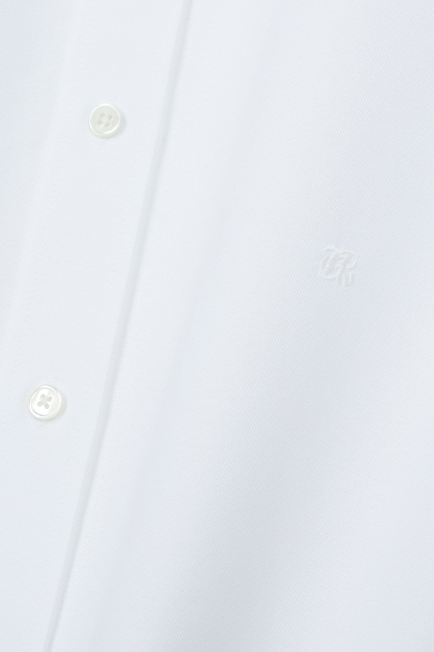 LONG-SLEEVED OXFORD SHIRT WITH A STANDARD COLLAR WHITE 6