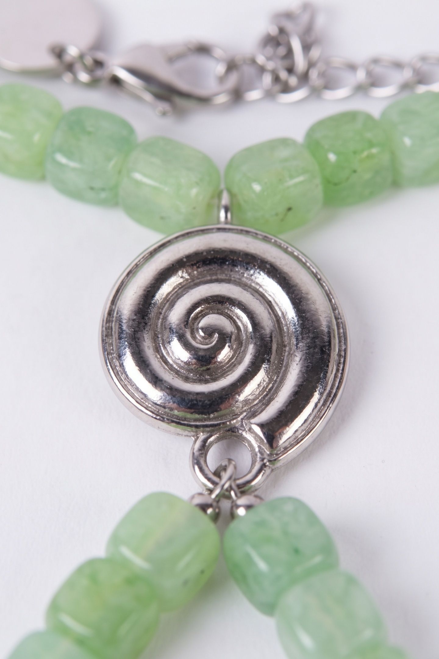 SUNDIAL SHELL JADE KETTE SILVER 3