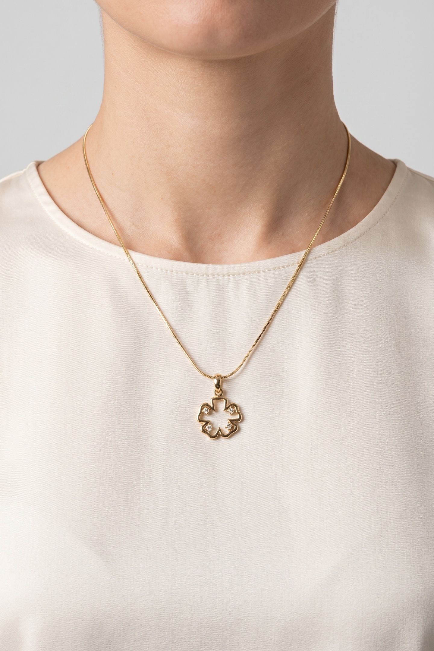 JEWELRY BOX HIBISCUS SET GOLD 2
