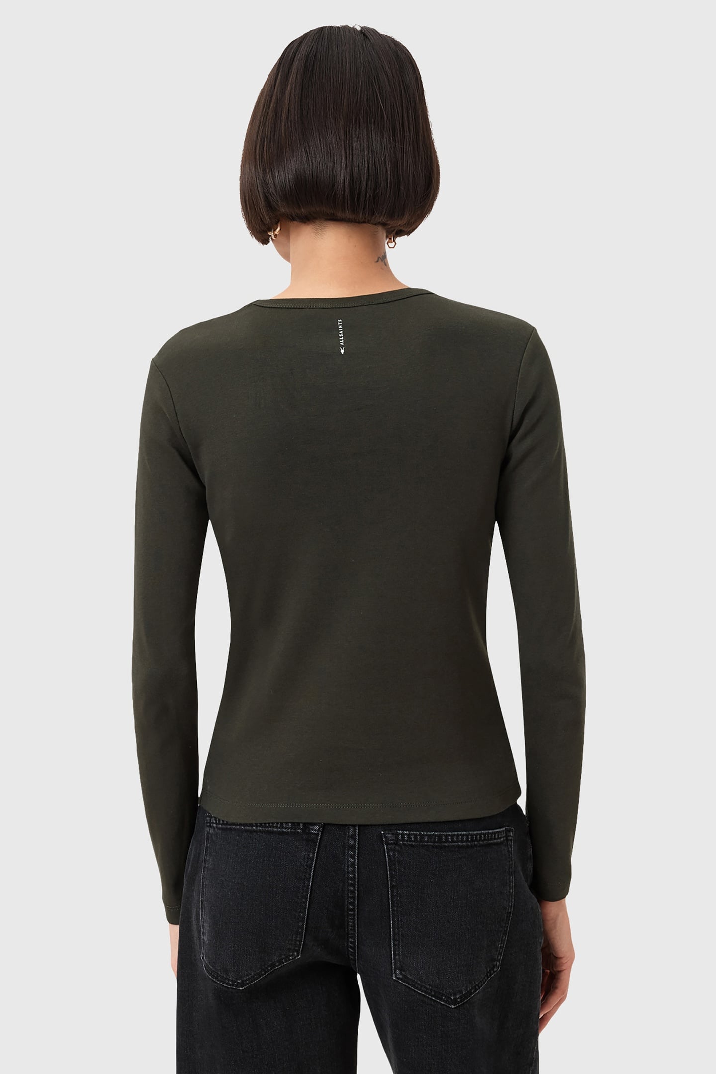 STEVIE LS TEE TRUE KHAKI GREEN 5