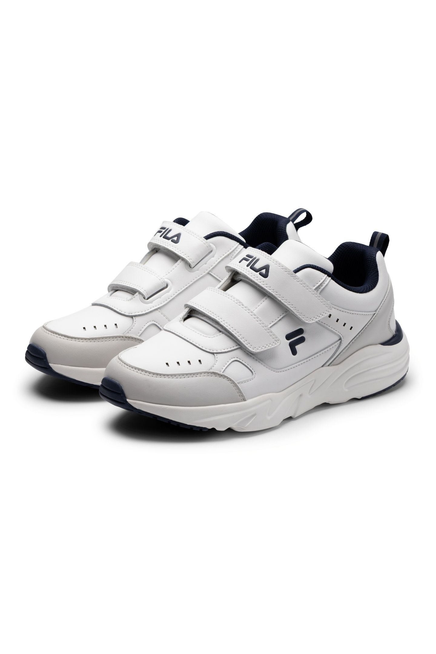 RANIERO WHITE-FILA NAVY 2