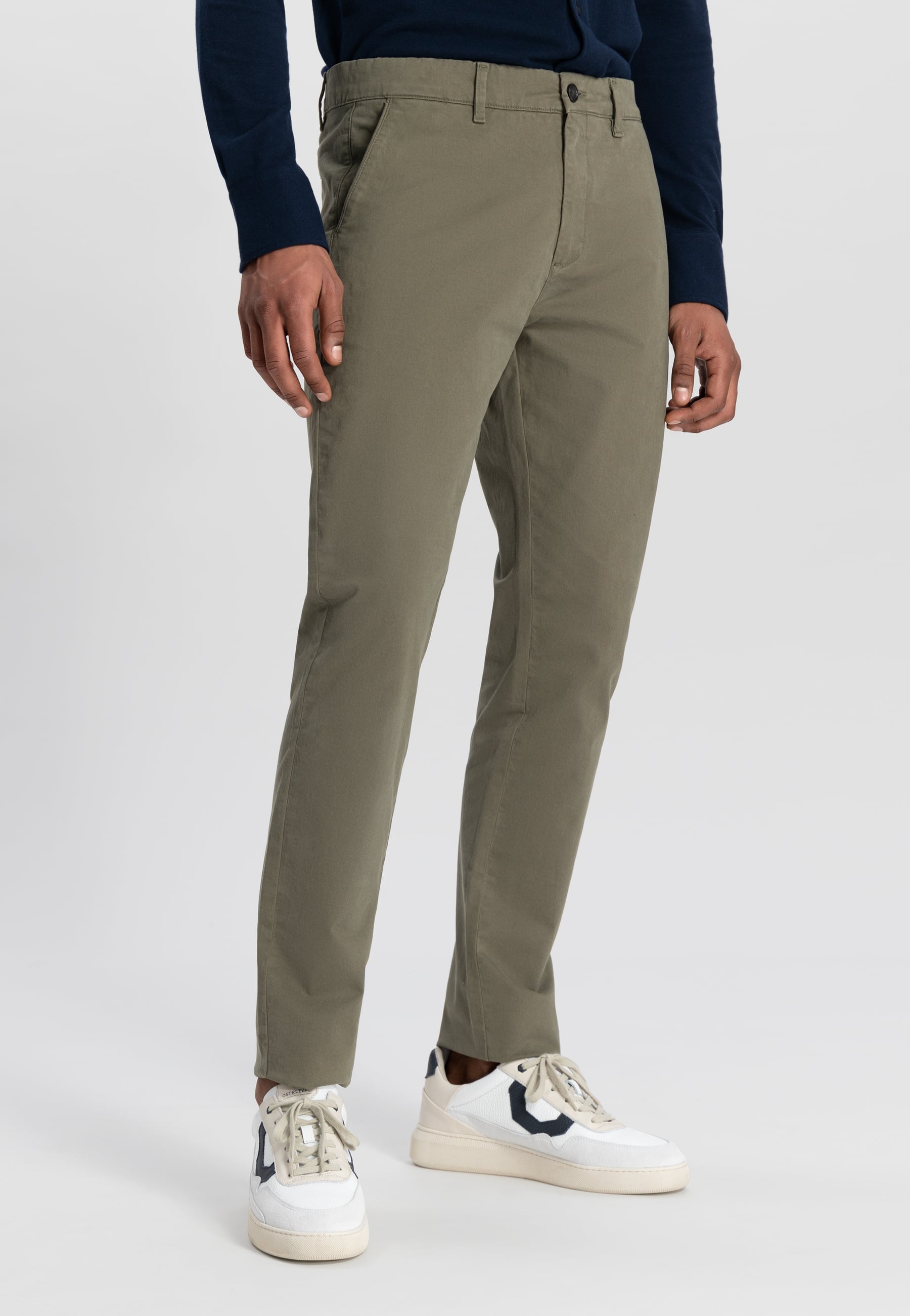 CHARLIE SLIMFIT CHINO ARMY GREEN 1