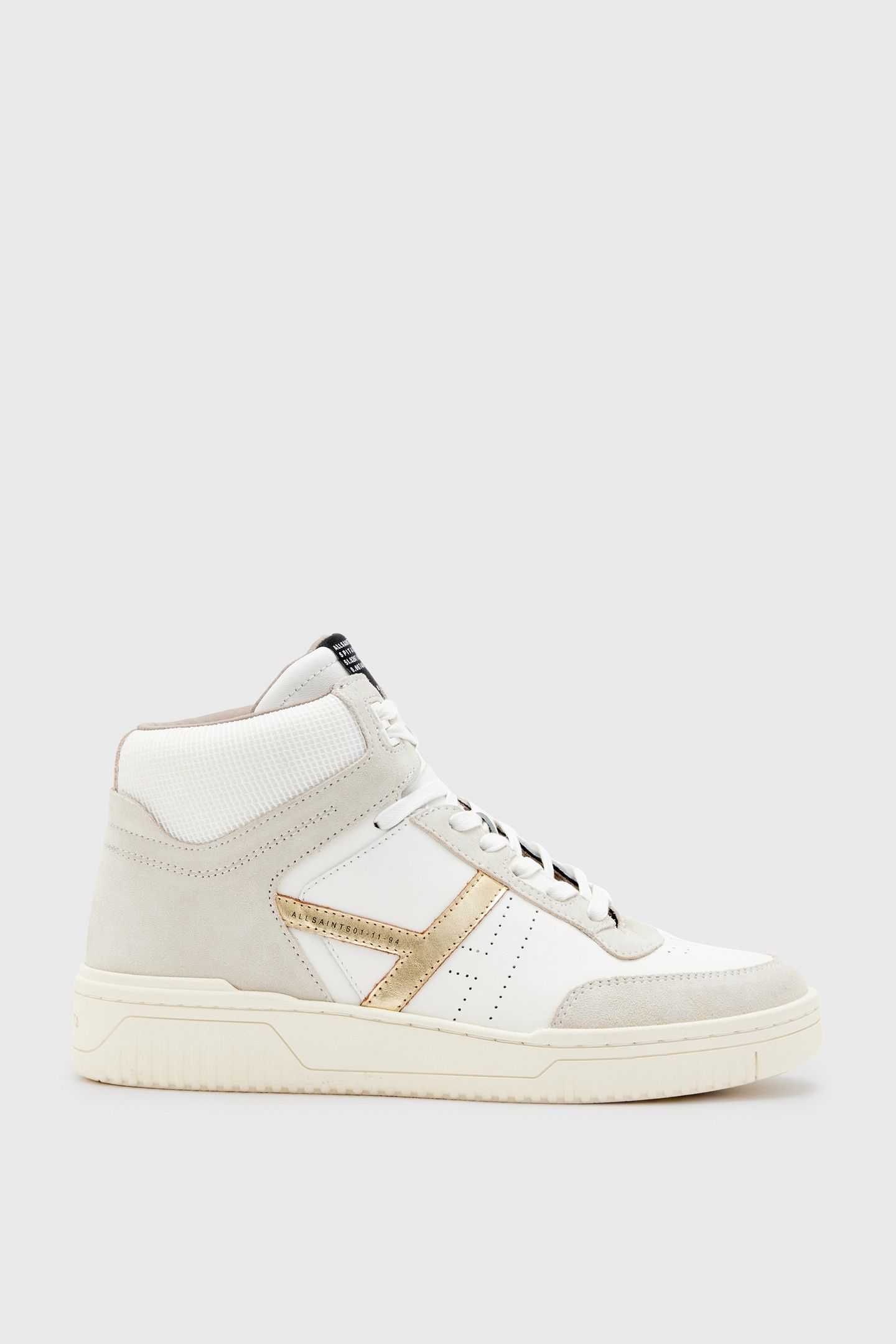 PRO SUEDE HIGH TOP WHITE/GOLD 1