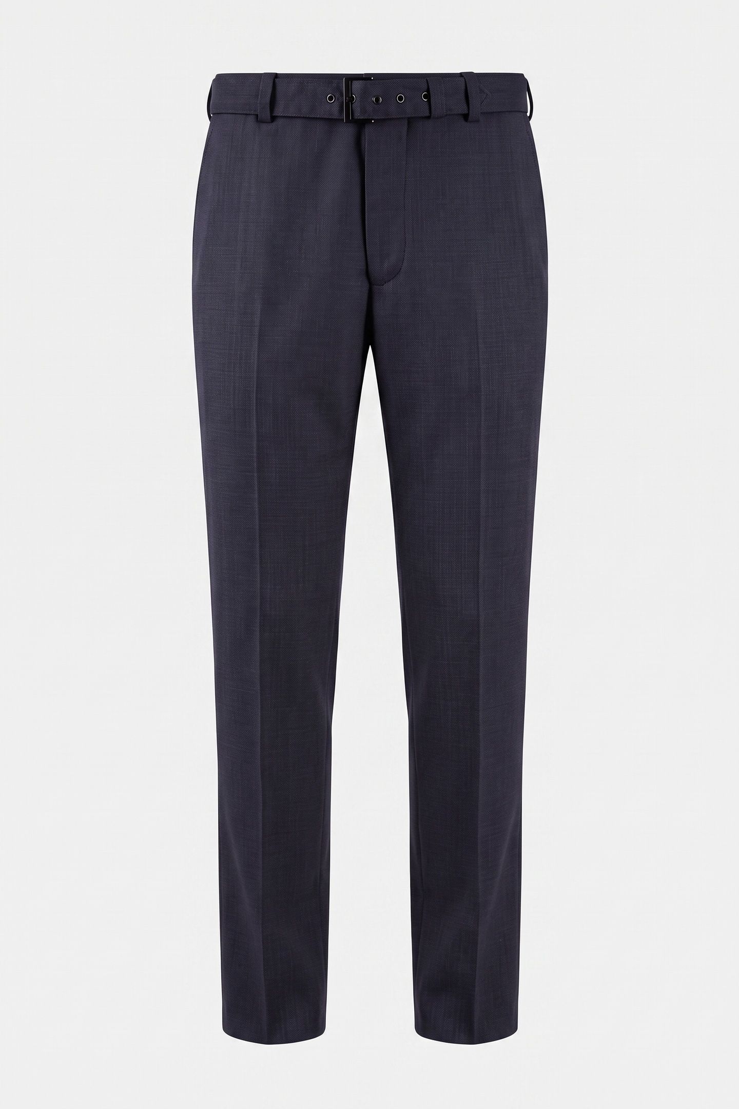 SUIT TROUSERS WITH BELT NAVY 3